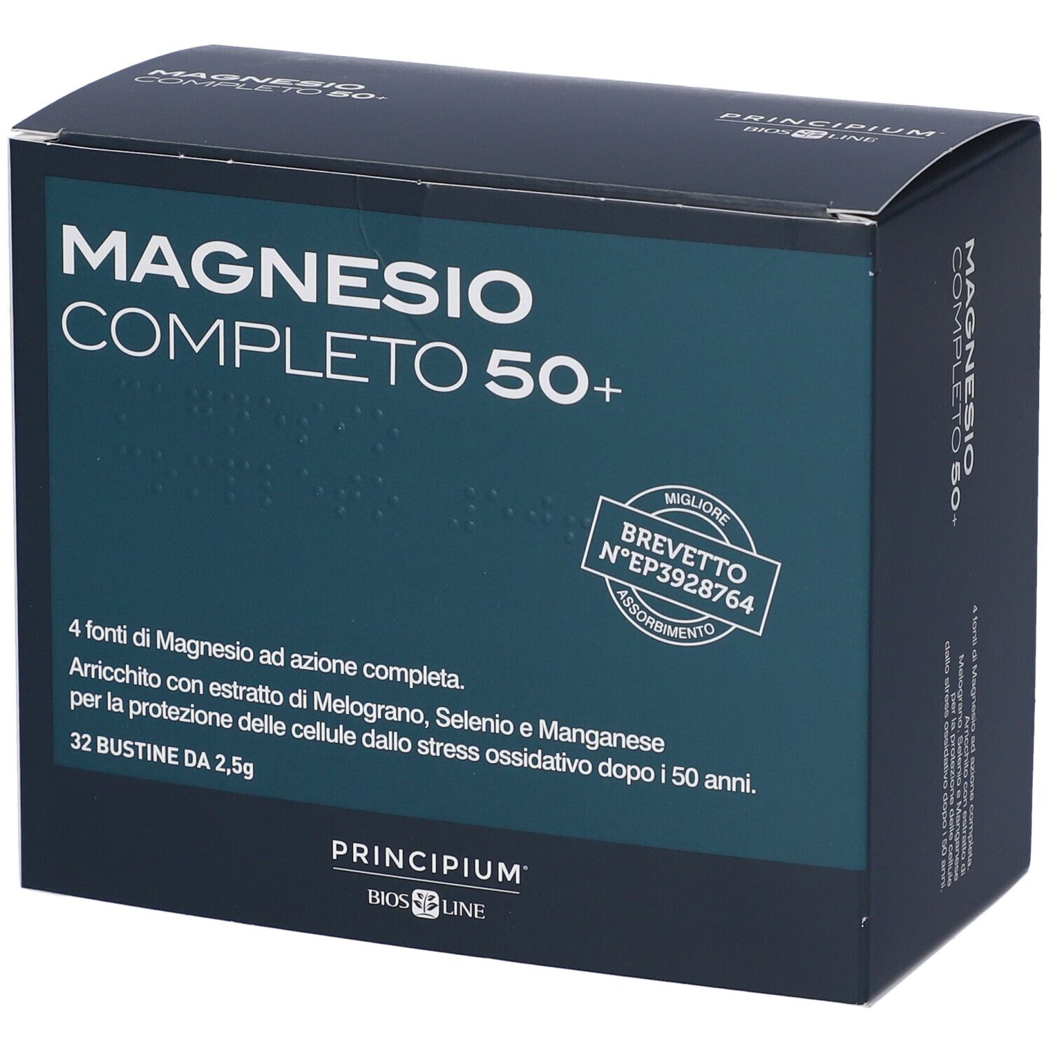 Principium Magnesio Completo Brevettato 50+ in Bustine