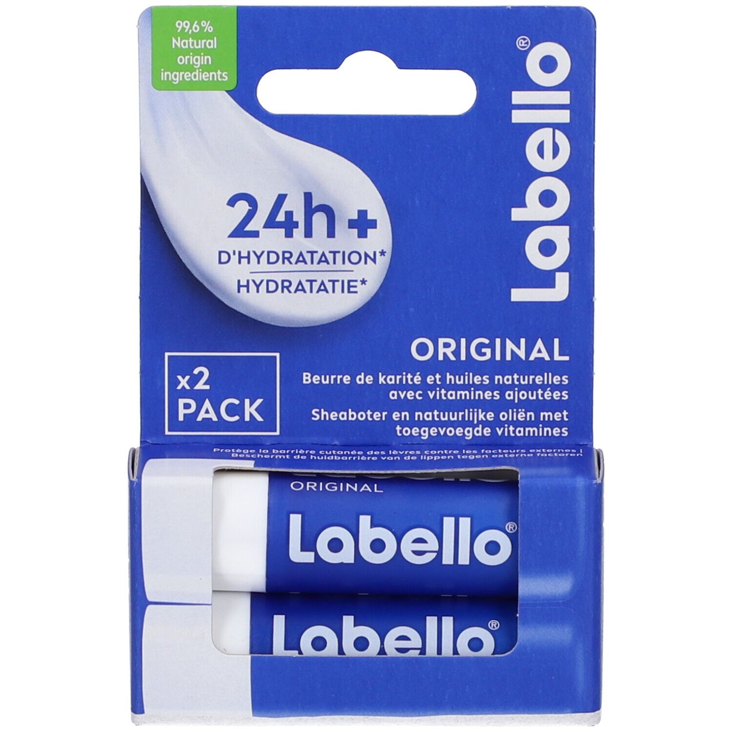 Labello Balsamo Labbra Classic Care Duopack