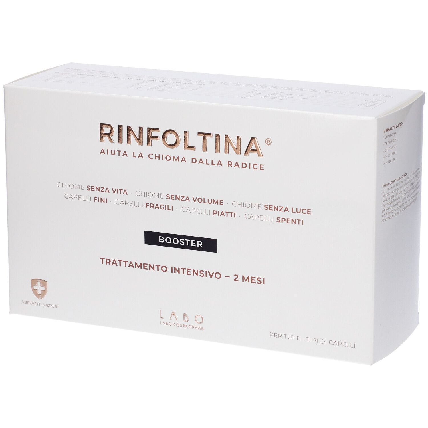 Labo Rinfoltina Booster Trattamento Intensivo 2 Mesi 40 Fiale