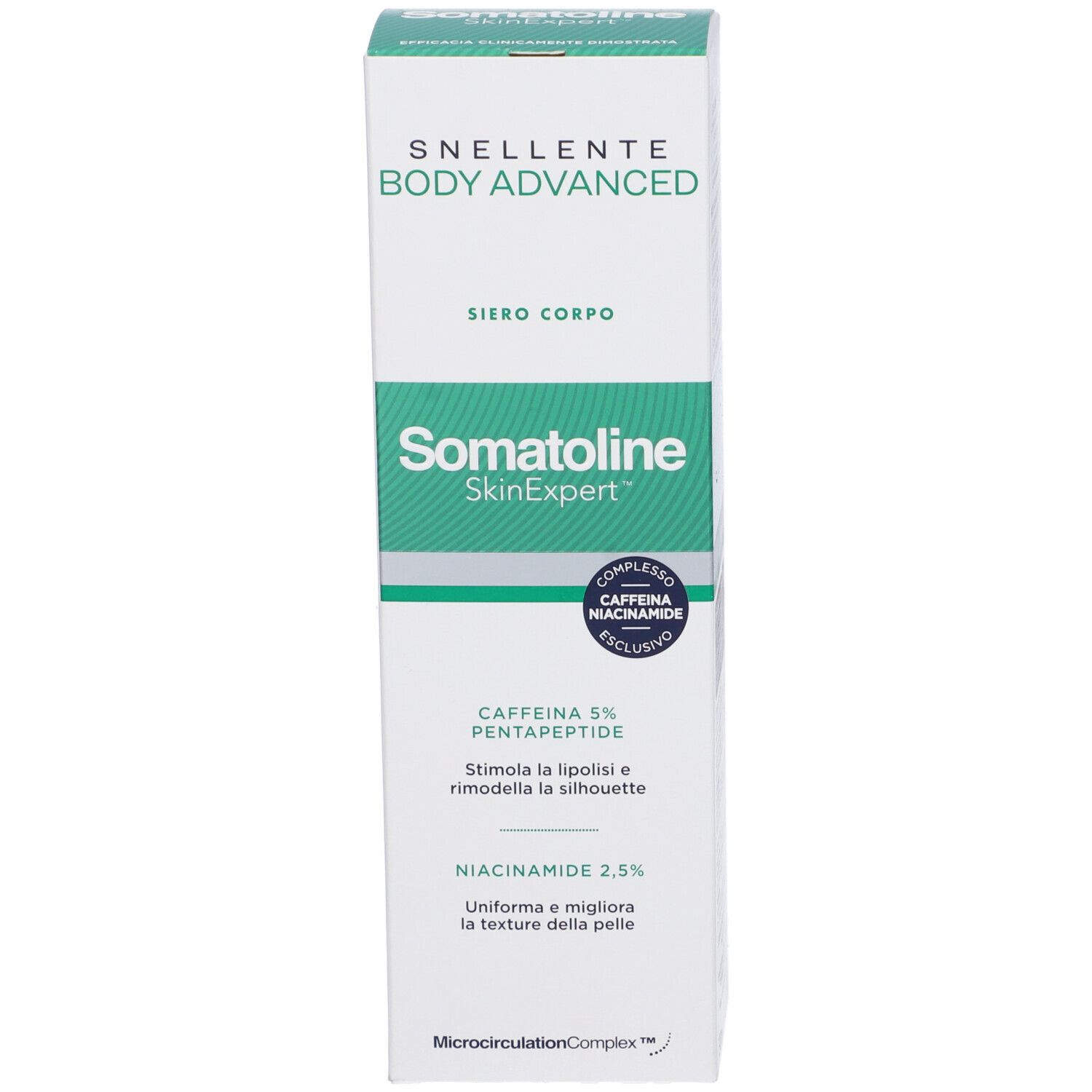 Flacone con erogatore, Somatoline SkinExpert Body Advanced Siero Corpo.