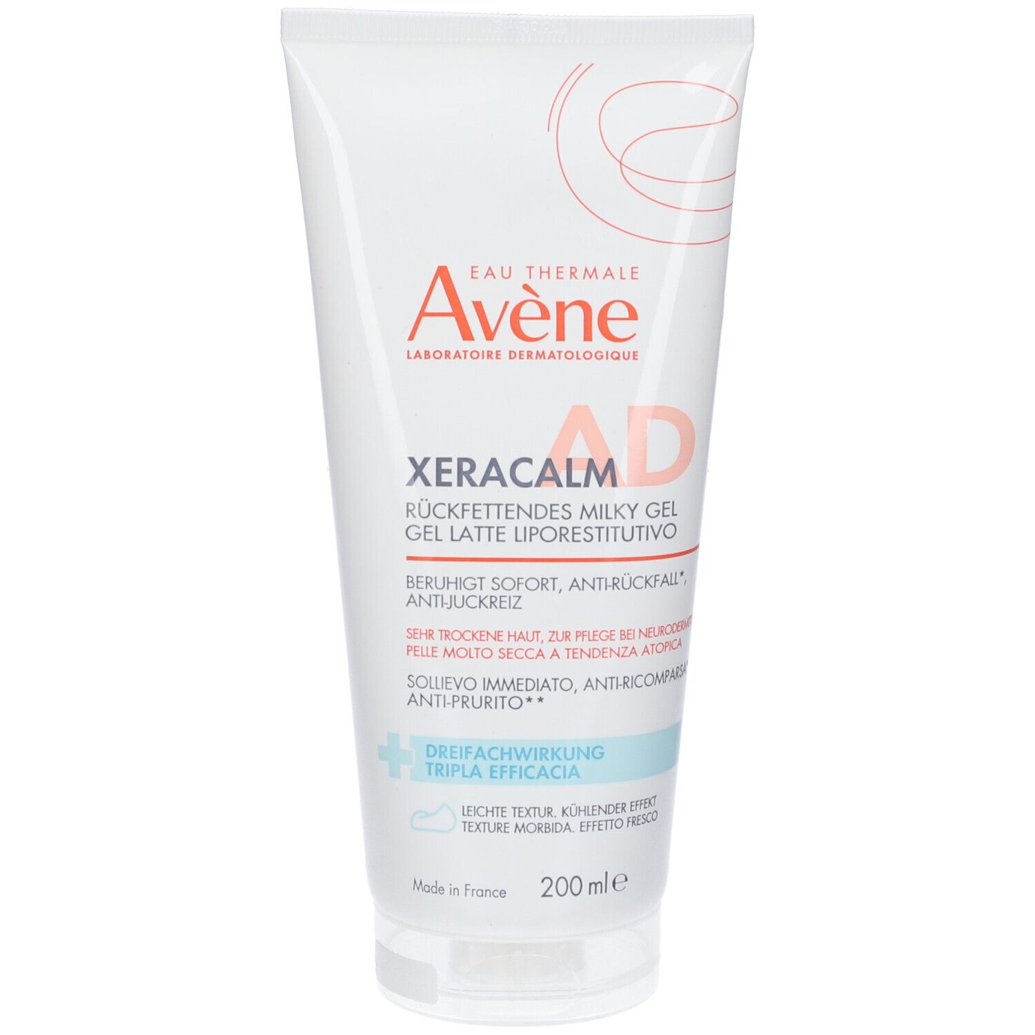 Avene Xeracalm AD Gel Latte Liporestitutivo