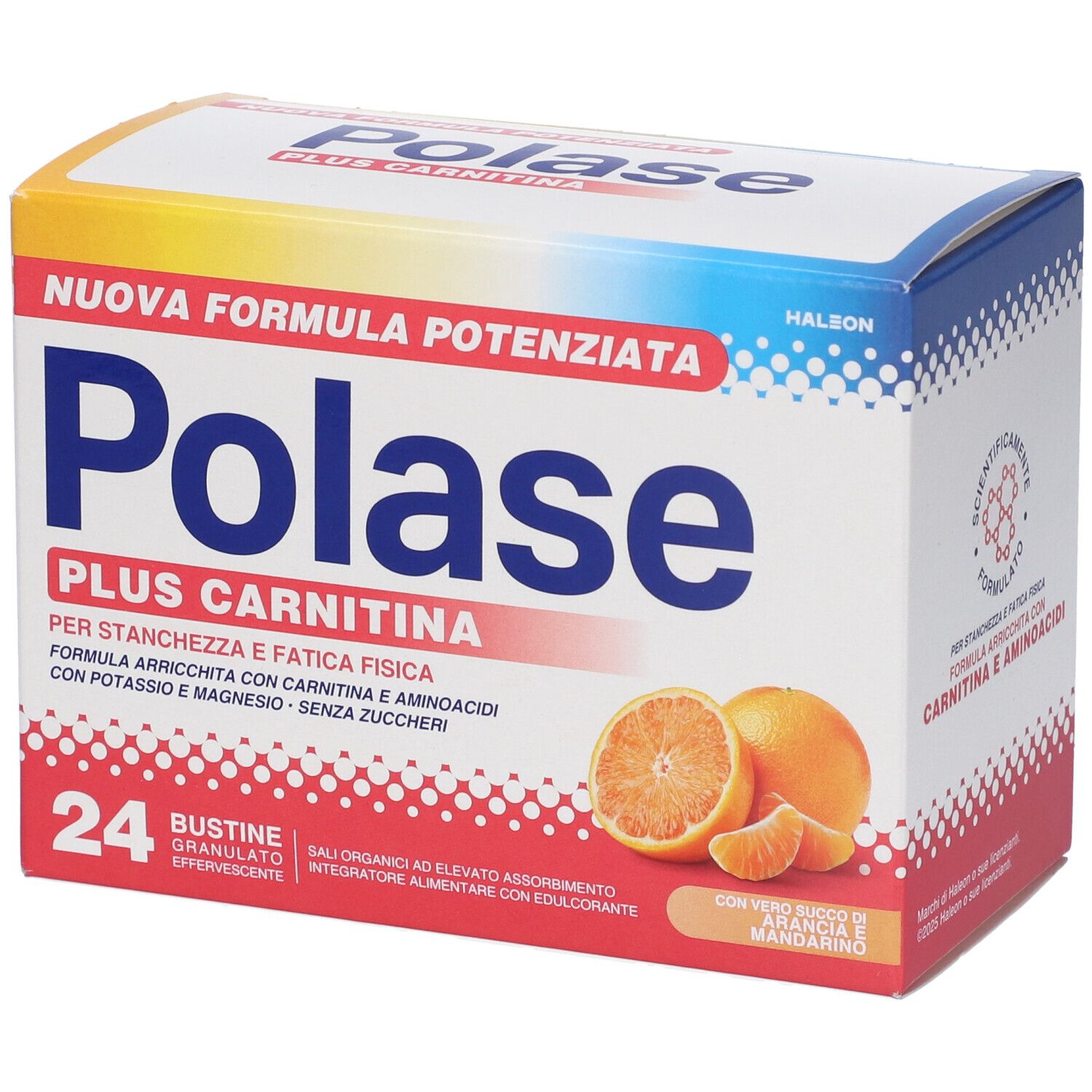 Polase Plus Carnitina Granulato Effervescente 24 Bustine