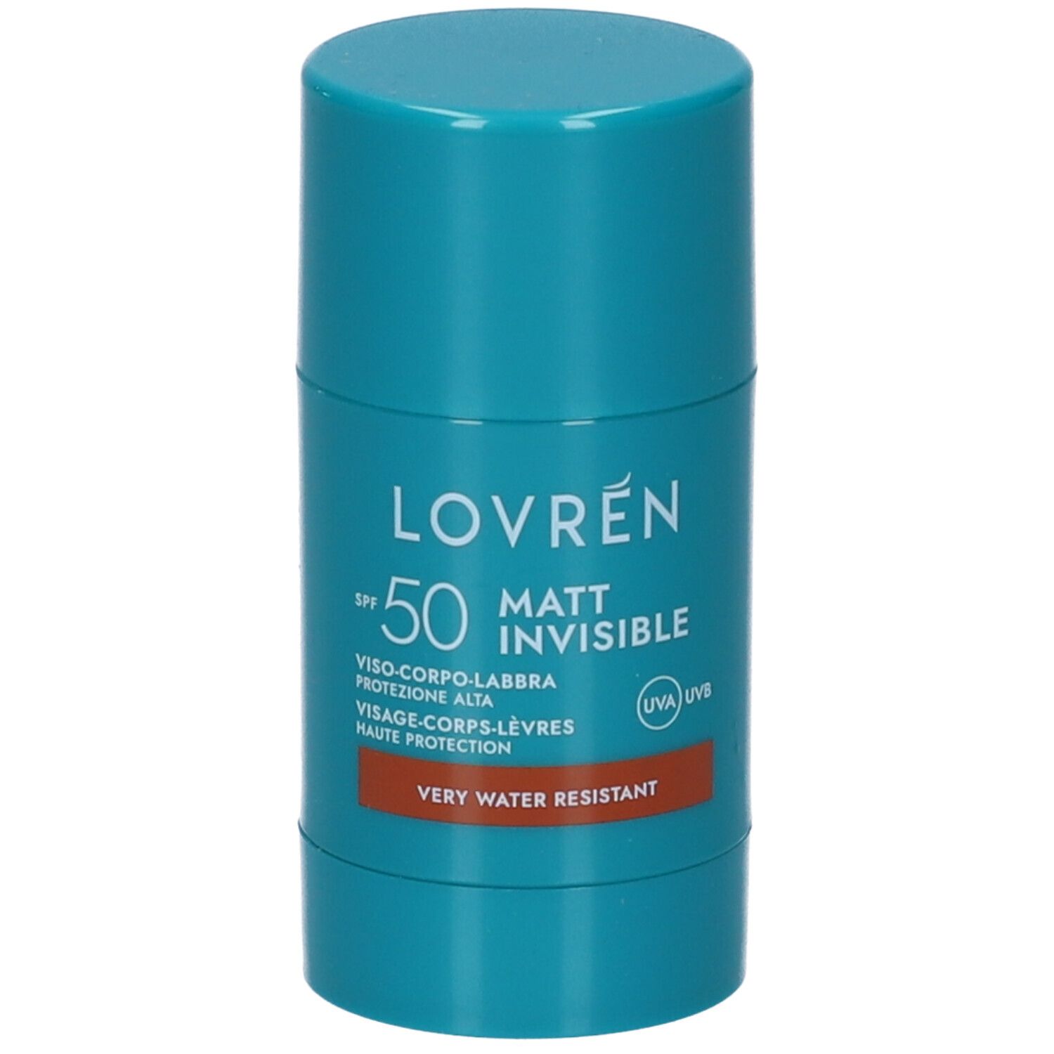 Lovren Matt Invisible Stick Solare SPF 50+ stick solare, opaco e invisibile.