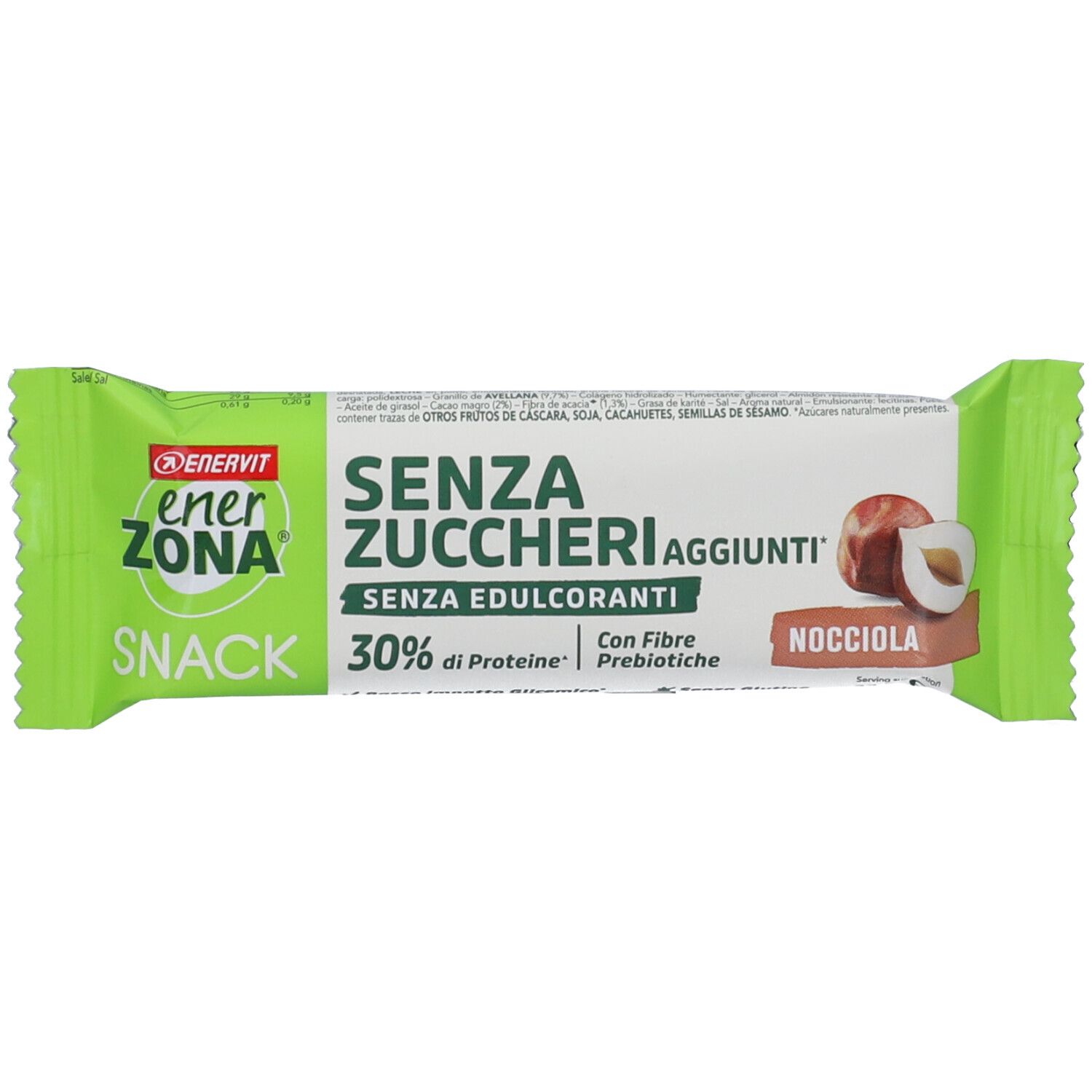 EnerZona Barretta Proteica Gusto Nocciola