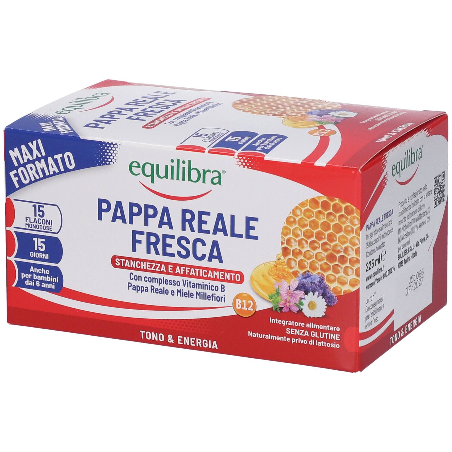 Equilibra Pappa Reale Fresca Flaconcini