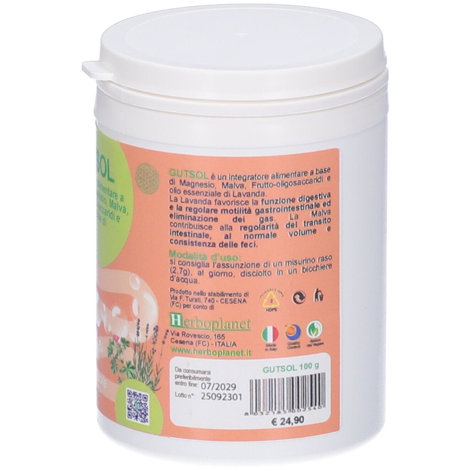 Herboplanet Gutsol Polvere