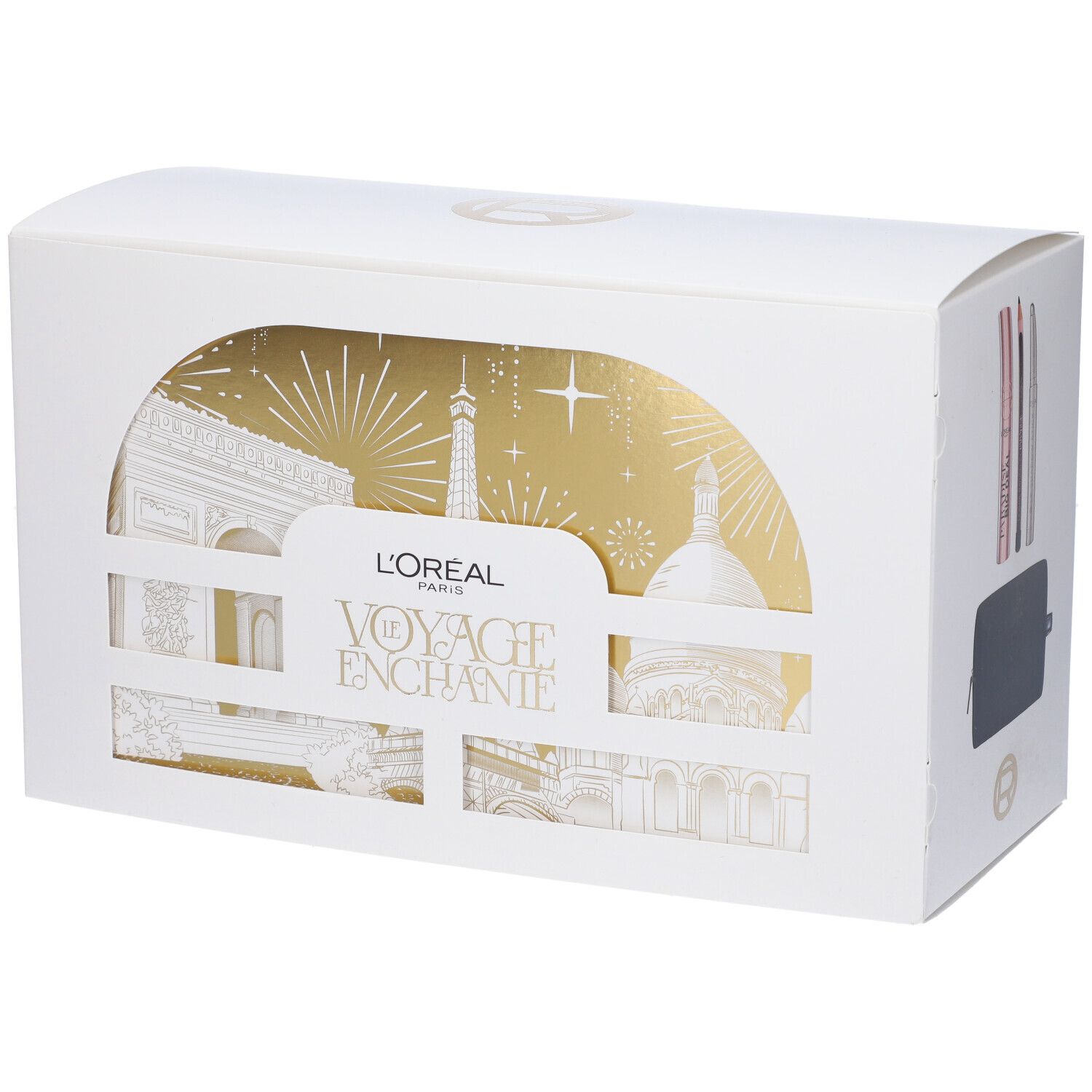 Beauty Big Deal Mascara Nero + Le Shadow Stick Ombretto 100 Ice Sparkle + Paradise Le Khol Matita Occhi Nero + Beauty Nero Velluto