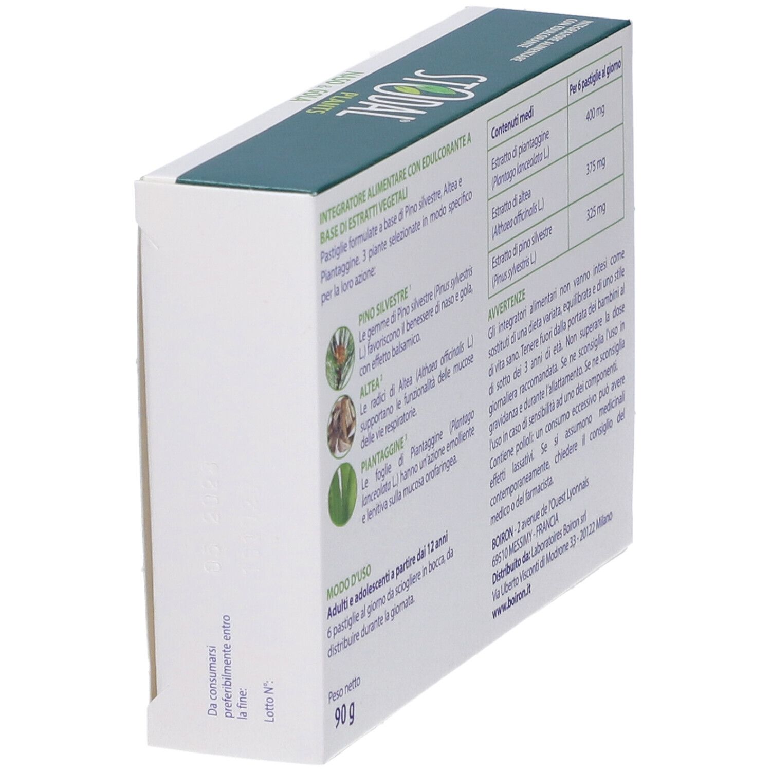 Confezione di pastiglie per la tosse Stodal, 90g.