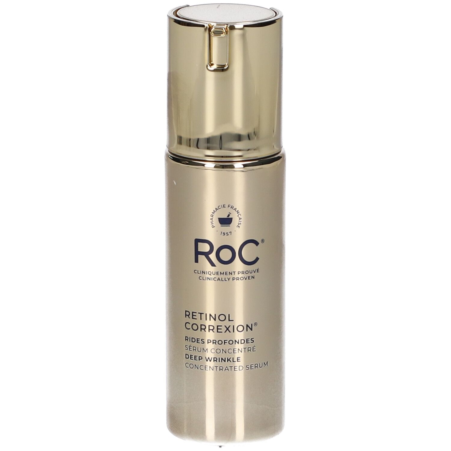 RoC Retinol Correxion Deep Wrinkle Siero Viso + ROC RETINOL CORREXION LINE SMOOTHING EYE CREAM 7,4ML GRATIS