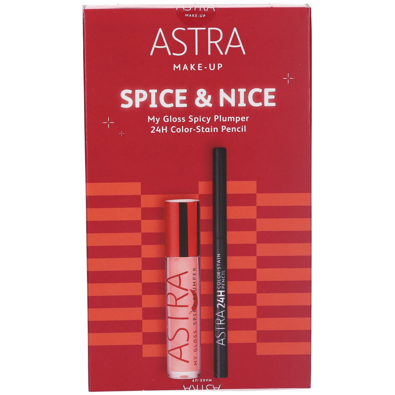 Astra Makeup Kit Regalo Spice & Nice Matita Occhi + Lucidalabbra