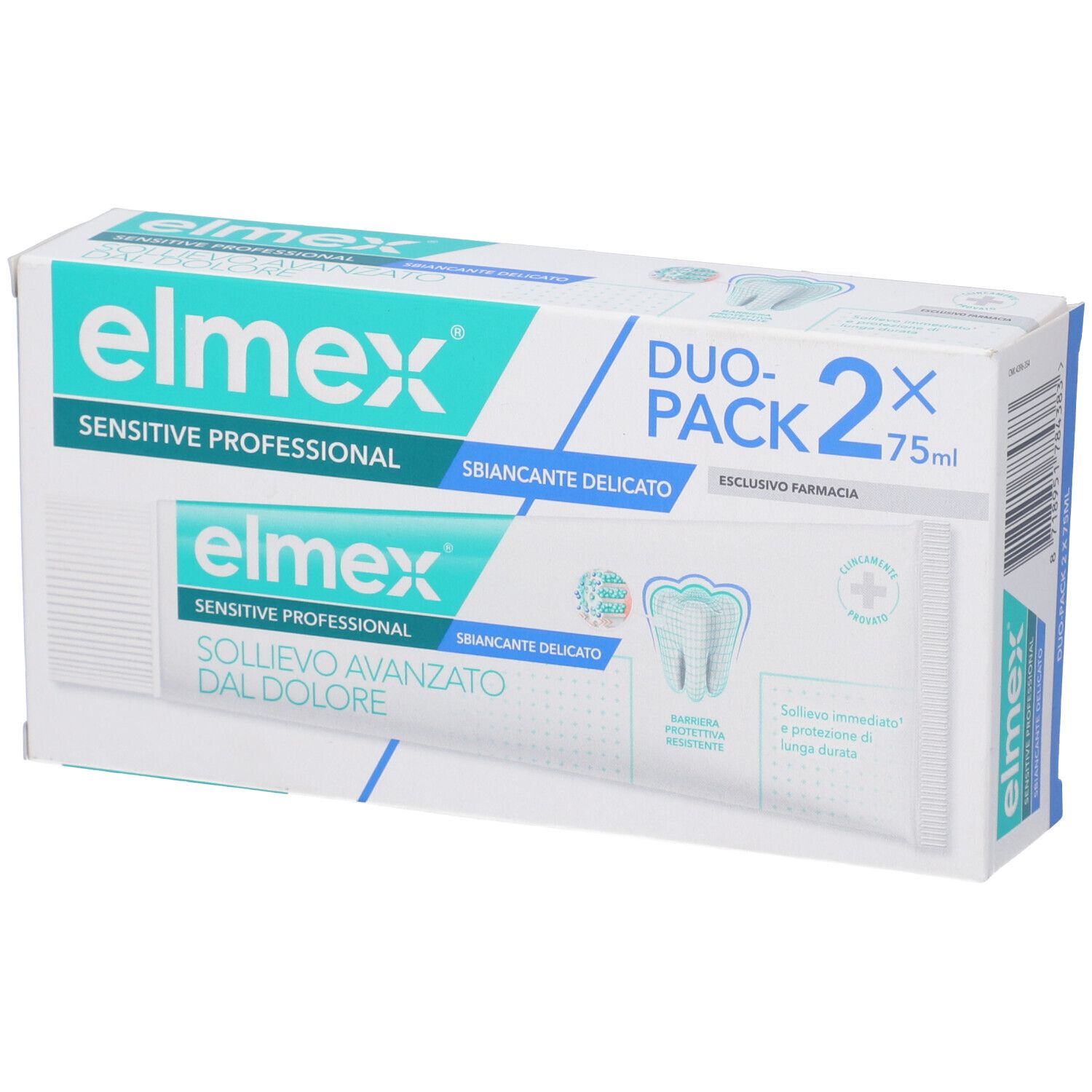 Elmex Sensitive Professional Whitening Dentifricio Duo Pack