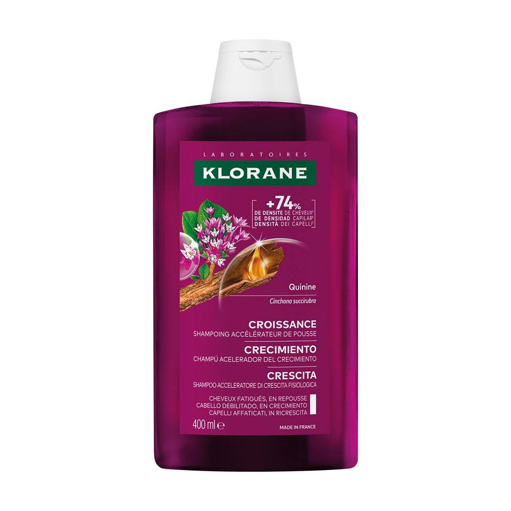 Klorane Shampoo Chinina Crescita 400 ml