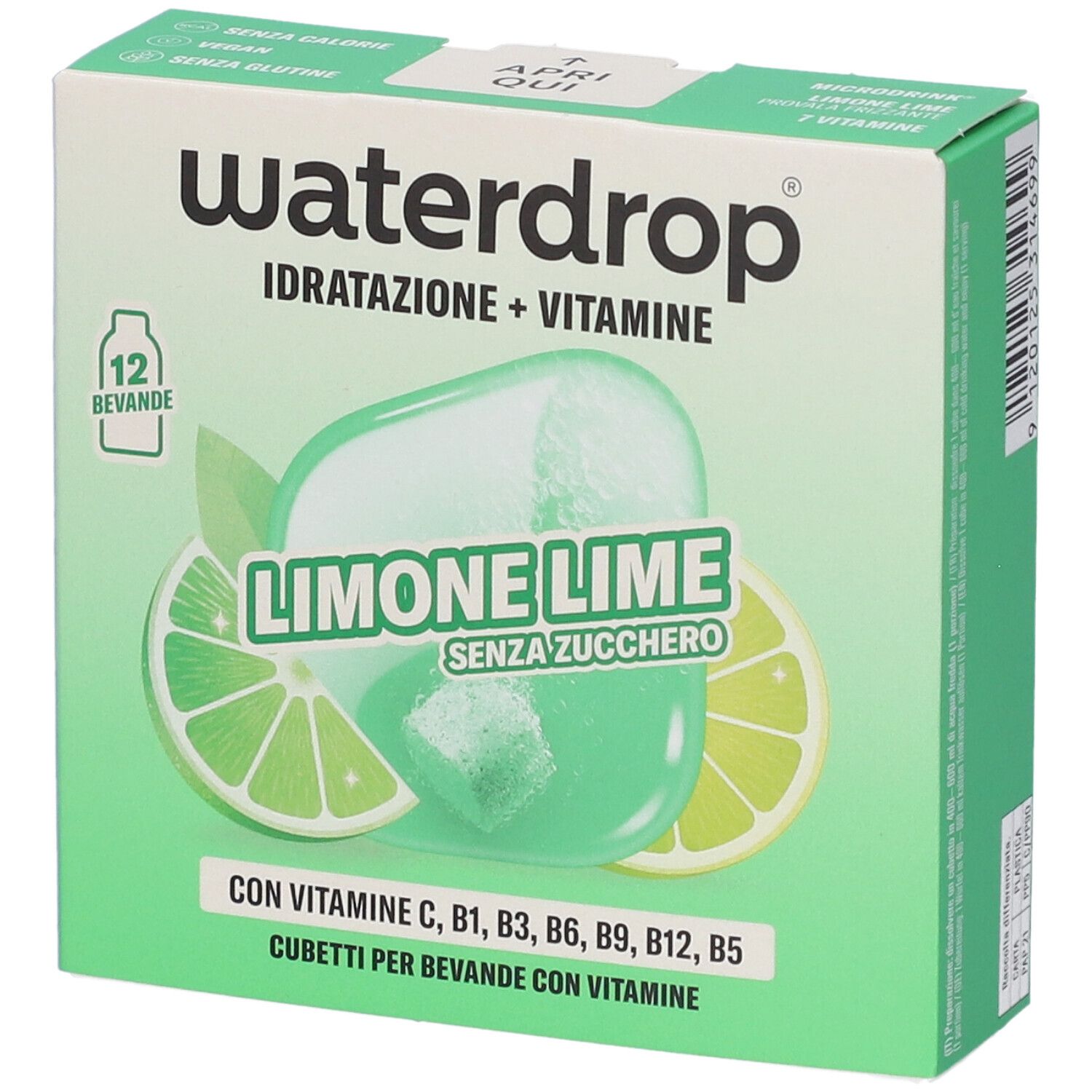 Waterdrop Microdrink Lime 12 Cubetti
