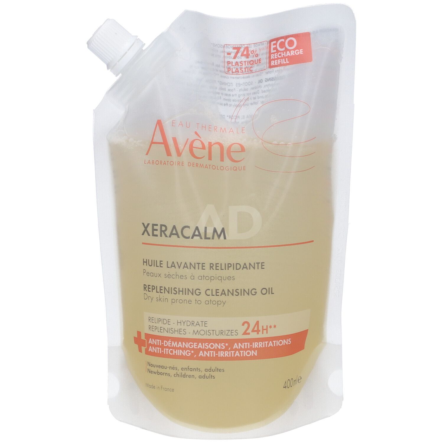Avene Xeralcalm AD Olio Detergente Liporestitutivo Ricarica
