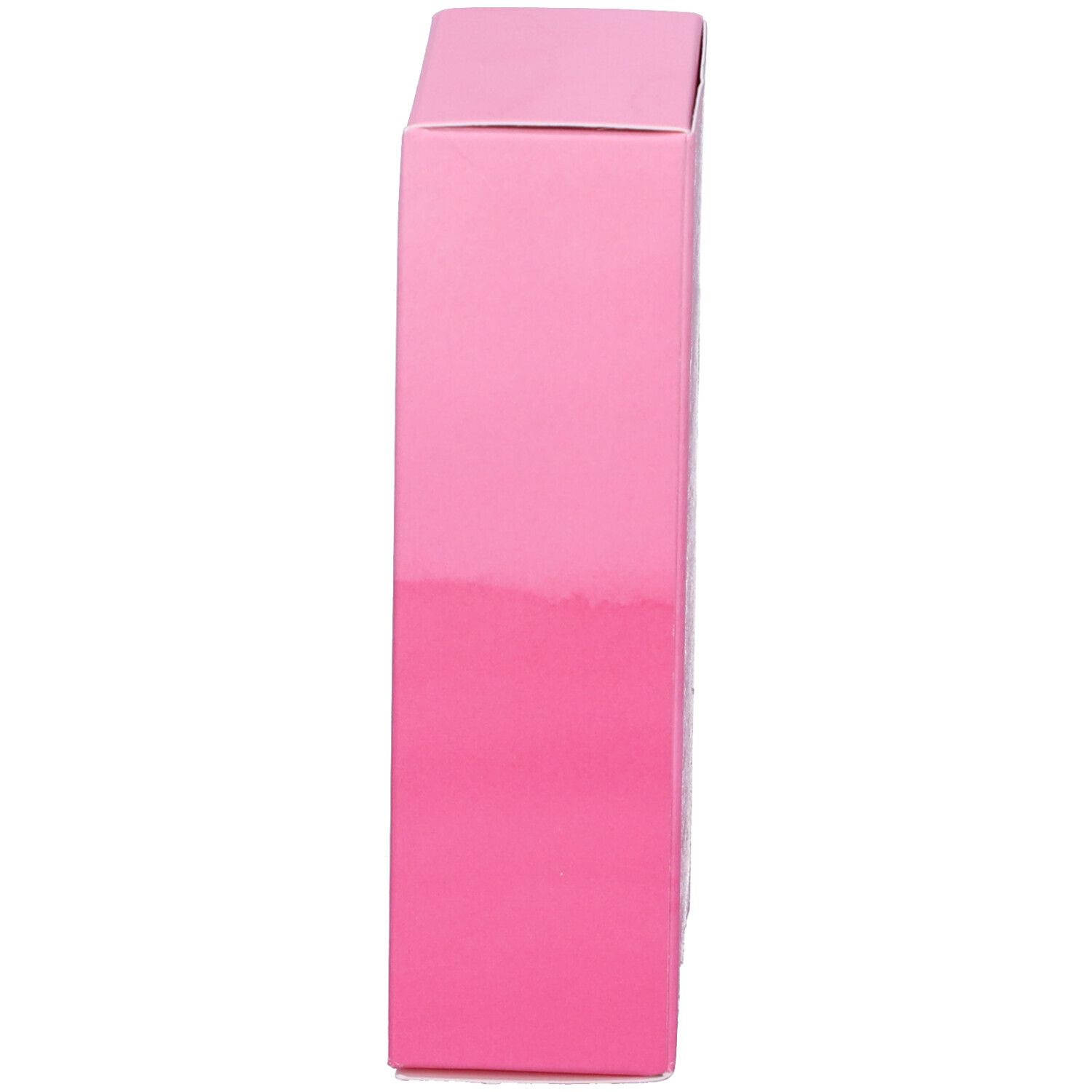 Scatola rosa, vista laterale. Superficie liscia.