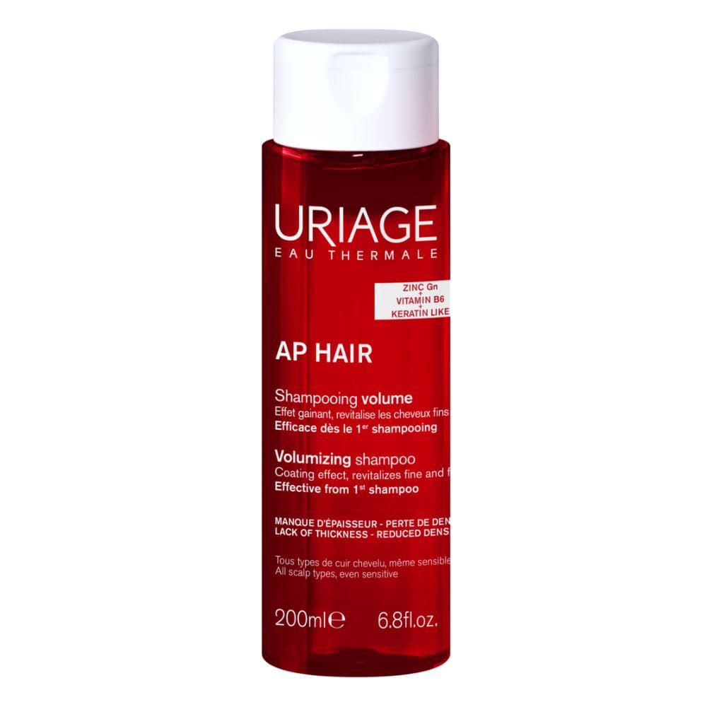 URIAGE AP HAIR Shampoo fortificante anticaduta capelli, alopecia, calvizia, uomo, donna