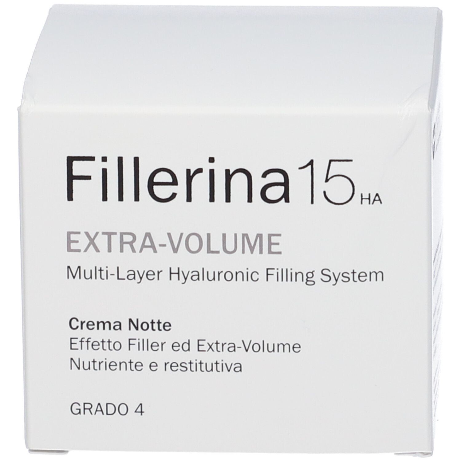 Crema notte Fillerina 15 HA Extra-Volume, Grado 4.
