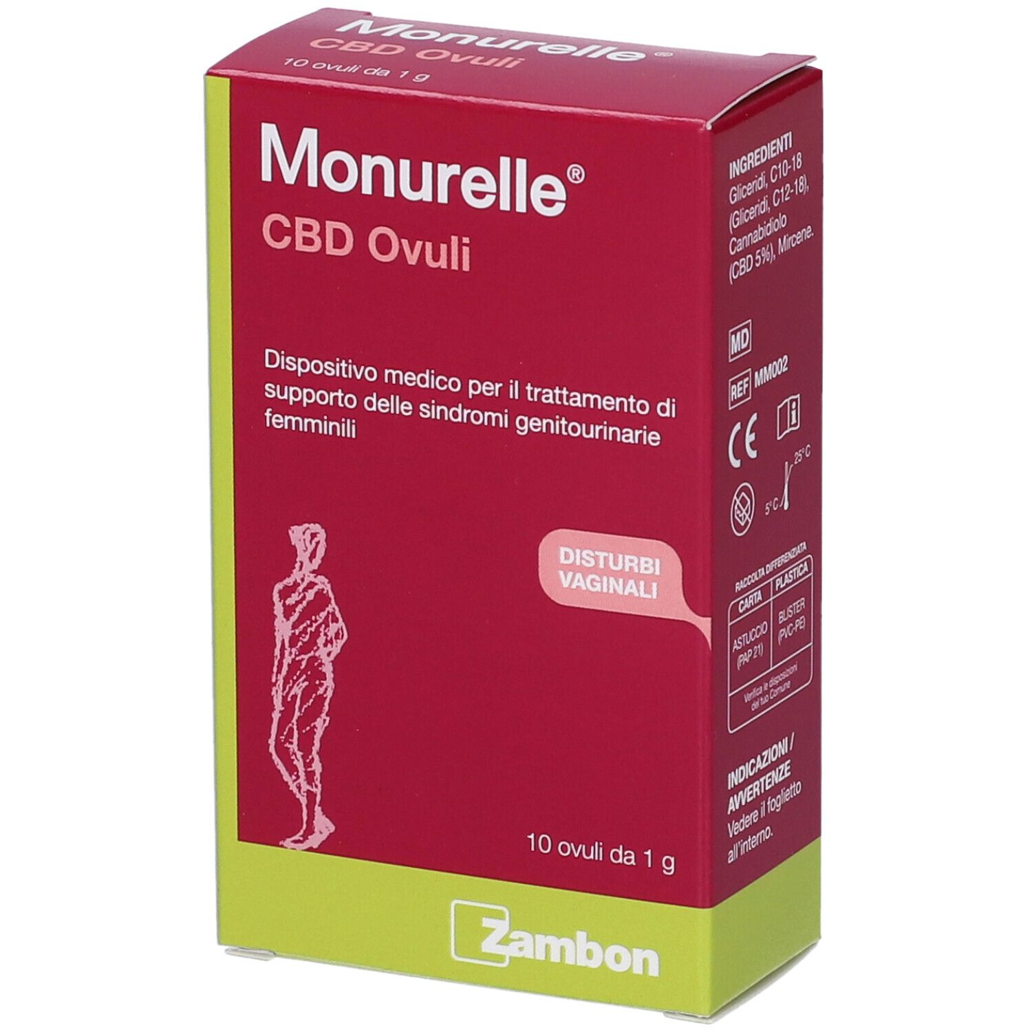 Monurelle CBD Ovuli