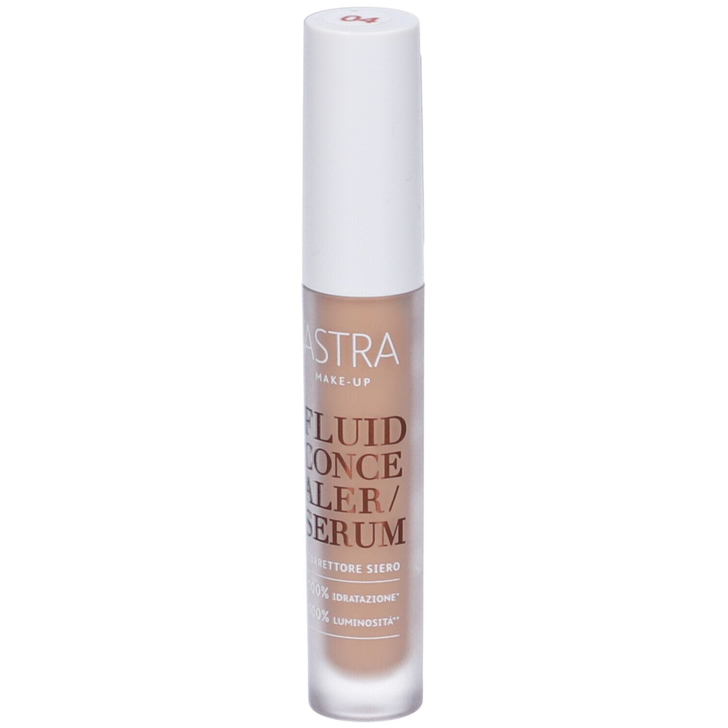 Astra Make-Up Fluid Concealer/Siero tonalità 04, pelle chiara.