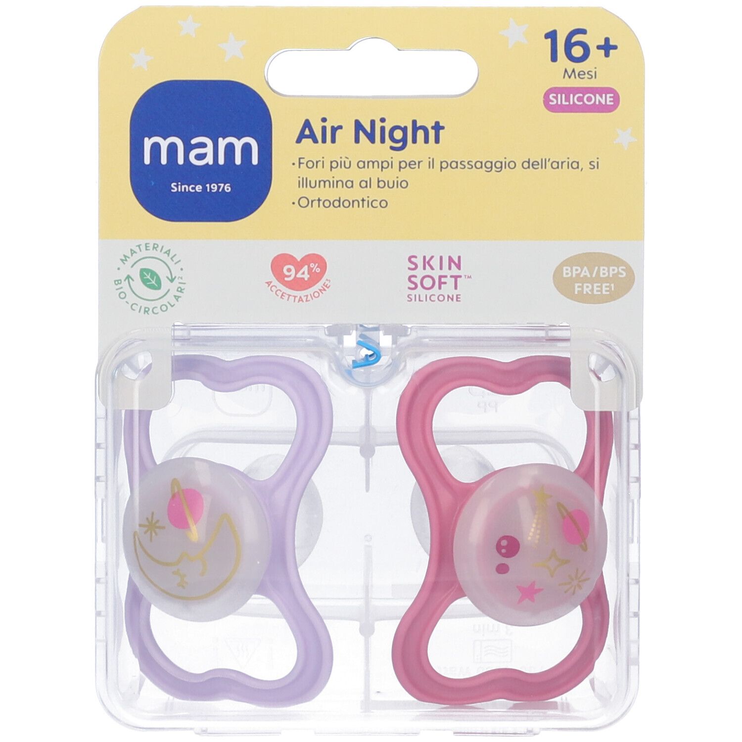 Mam Succhietto Air Night 16+ Mesi