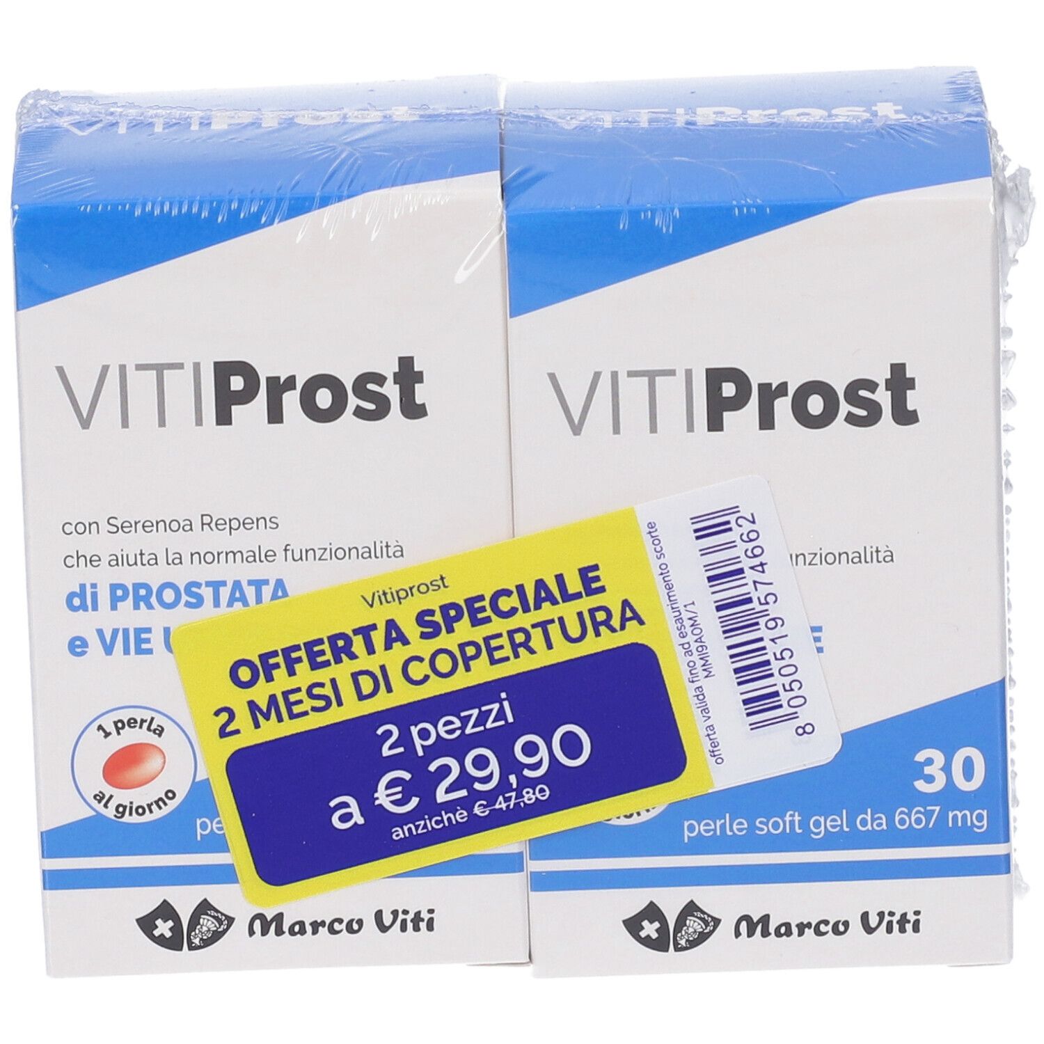 Sei flaconi spray bianchi con etichetta rossa "KNABBER-STOPP" per cavalli.