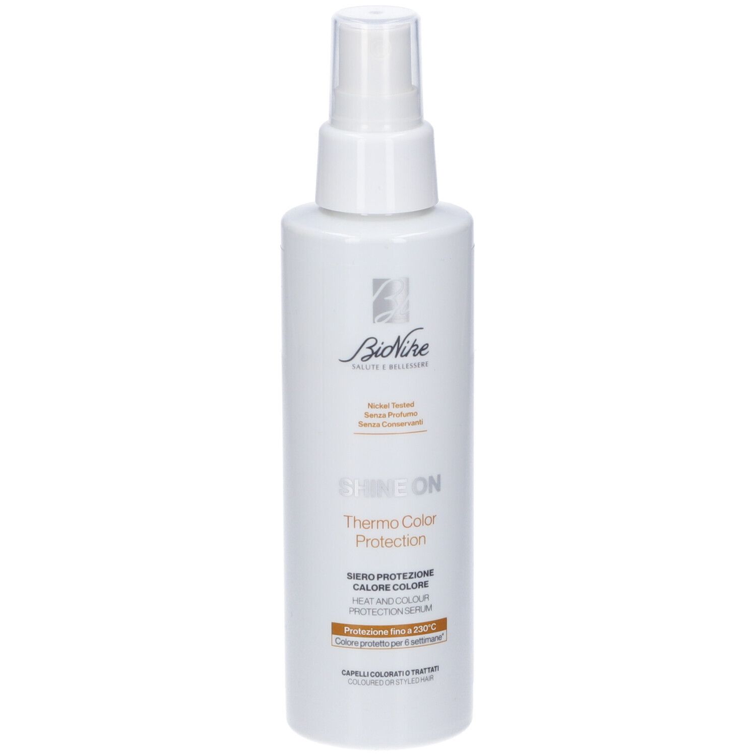 Bionike Shine On Thermo Color Protection Siero Protezione Calore per Capelli Colorati