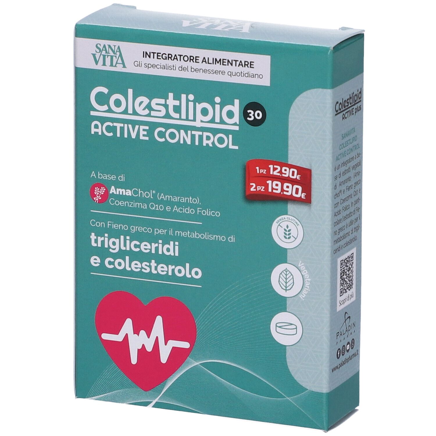 Sanavita Colestlipid Active Control Compresse