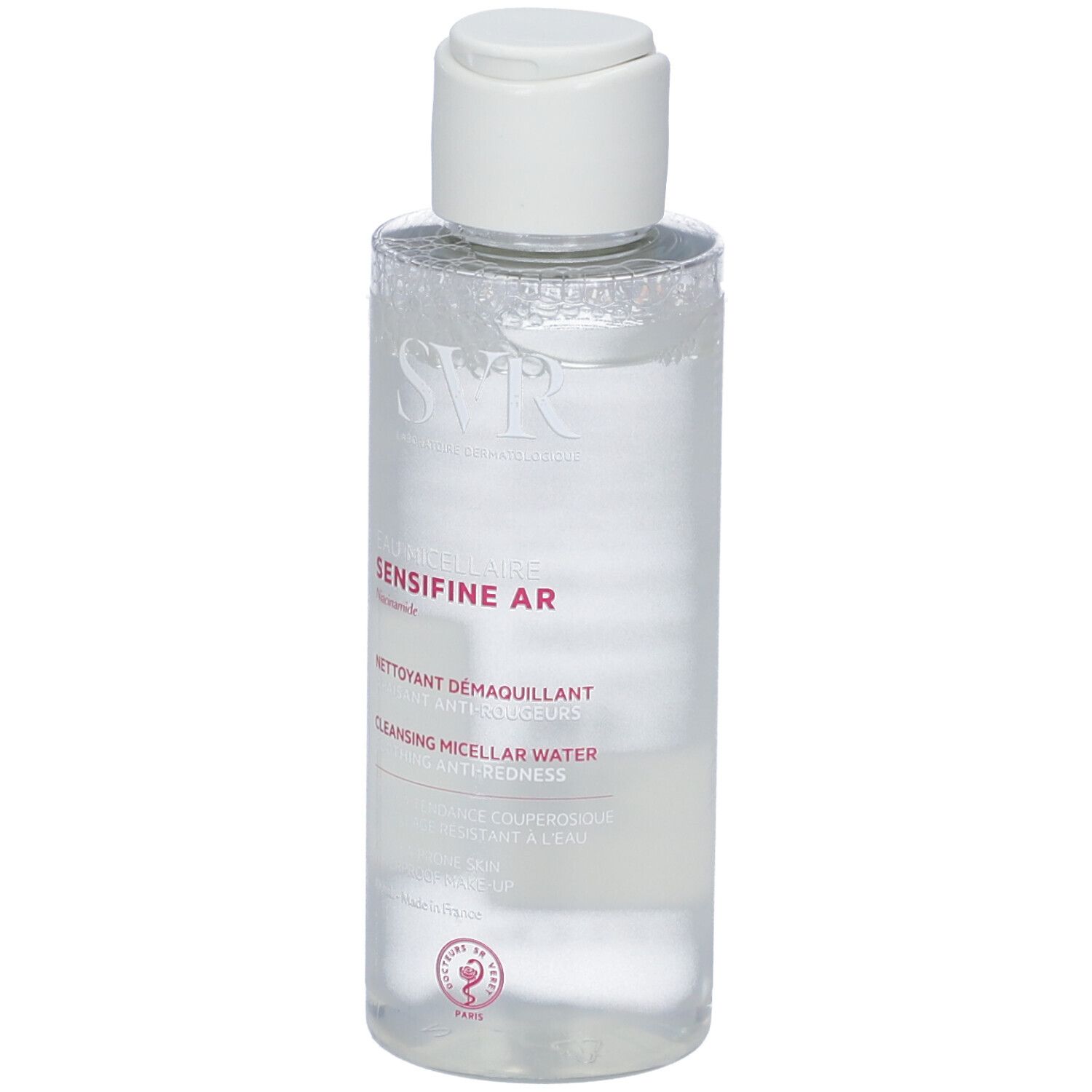 Acqua micellare SVR Sensifine AR, detergente, lenitiva, anti-rossore.