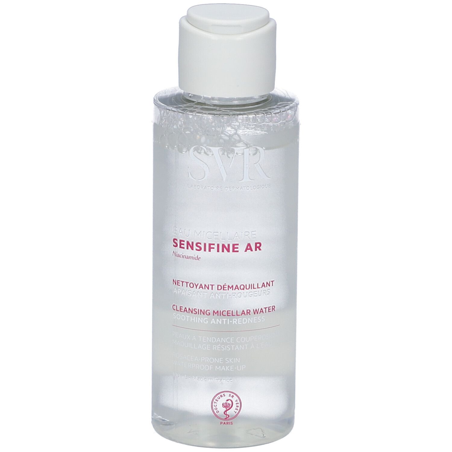 Acqua micellare SVR Sensifine AR, detergente, lenitiva, anti-rossore.