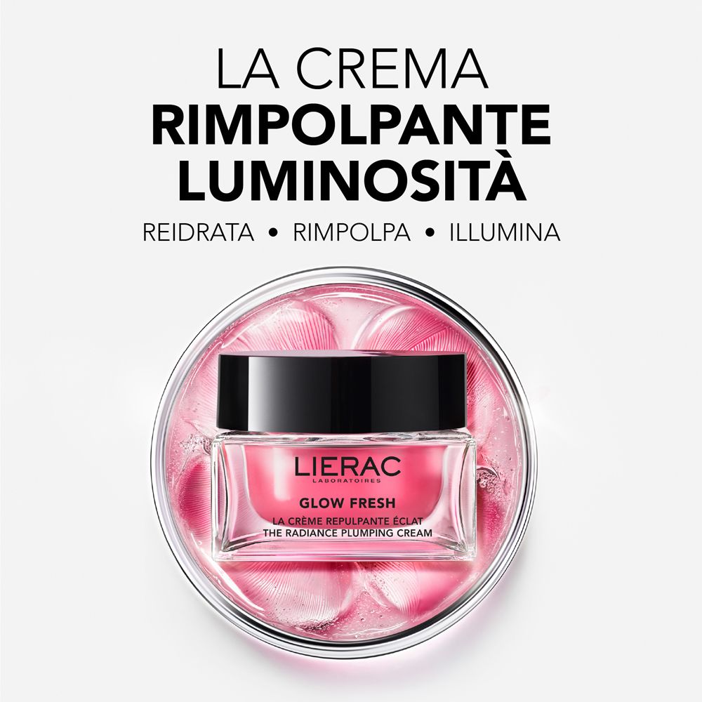 Lierac Glow Fresh La Crema Rimpolpante Luminosità 50ml
