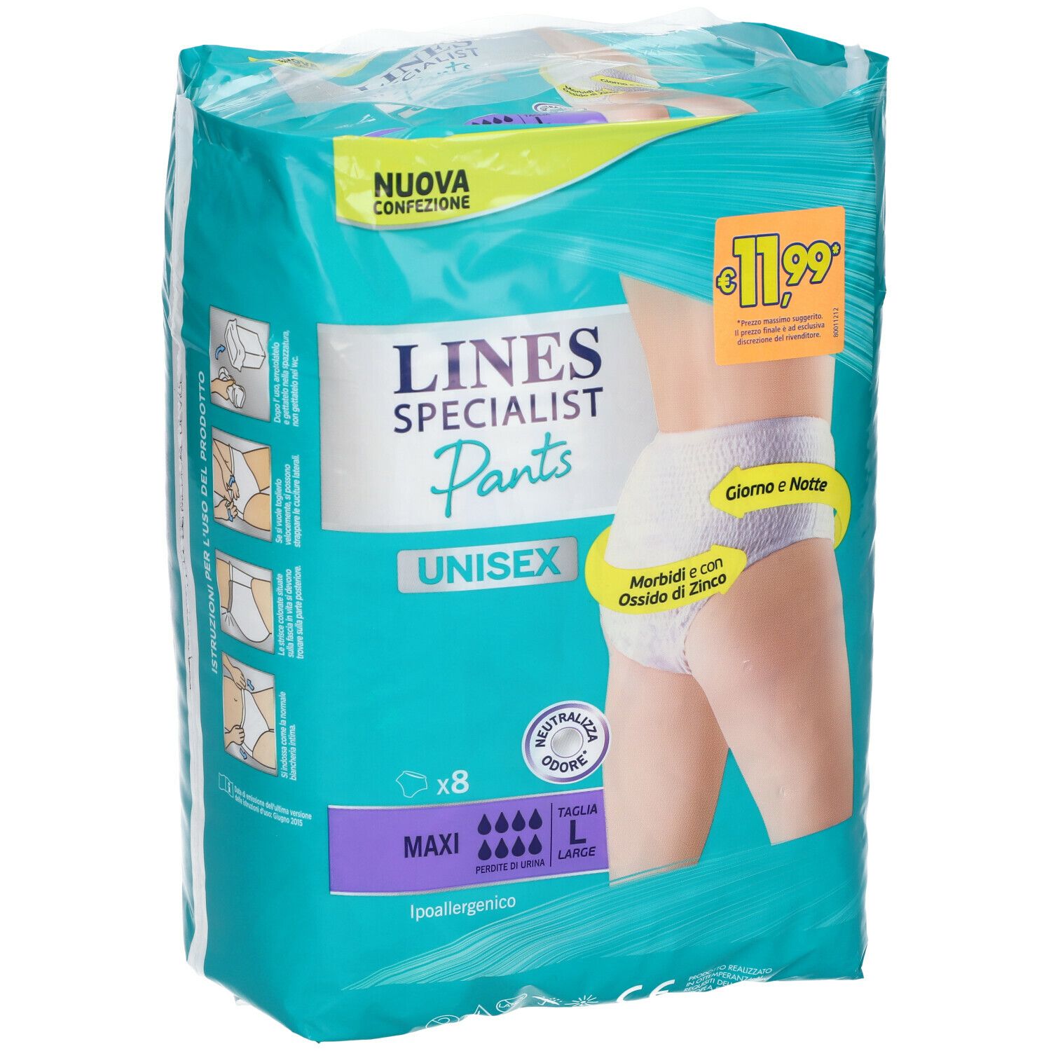 Lines Specialist Pants Unisex Maxi L