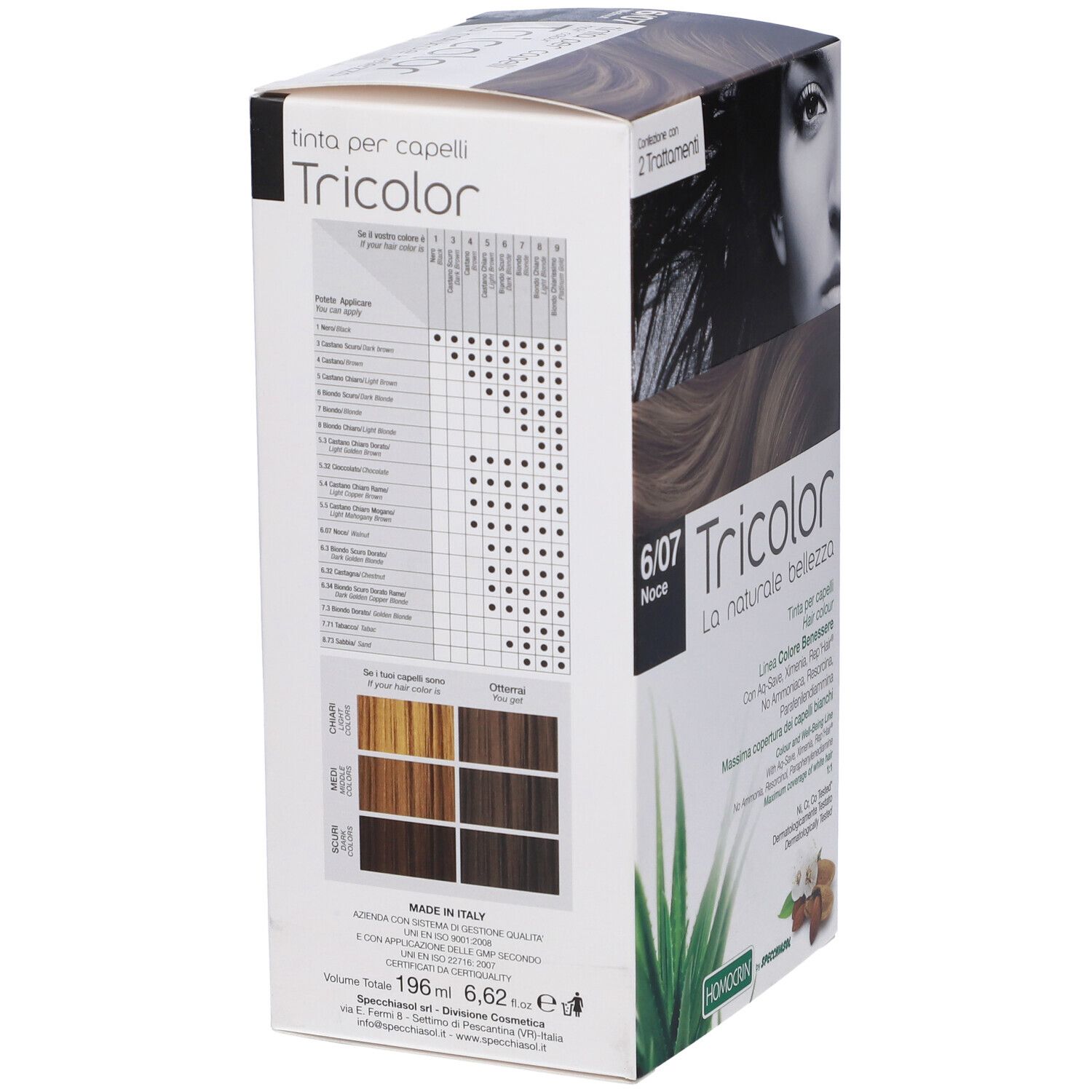 Tricolor Tinta Per Capelli 6,07 Noce
