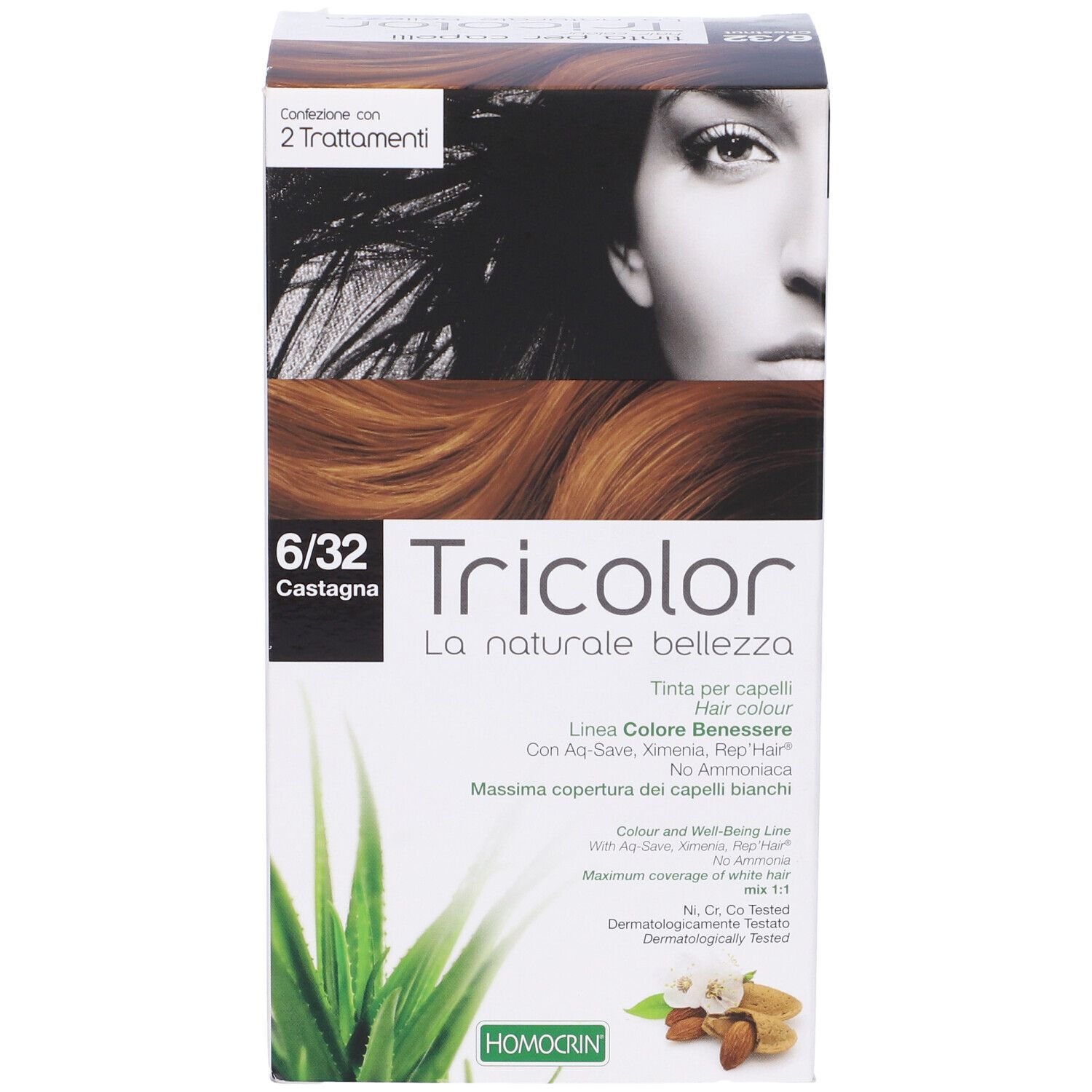 Tricolor Tinta Per Capelli 6,32 Castagna