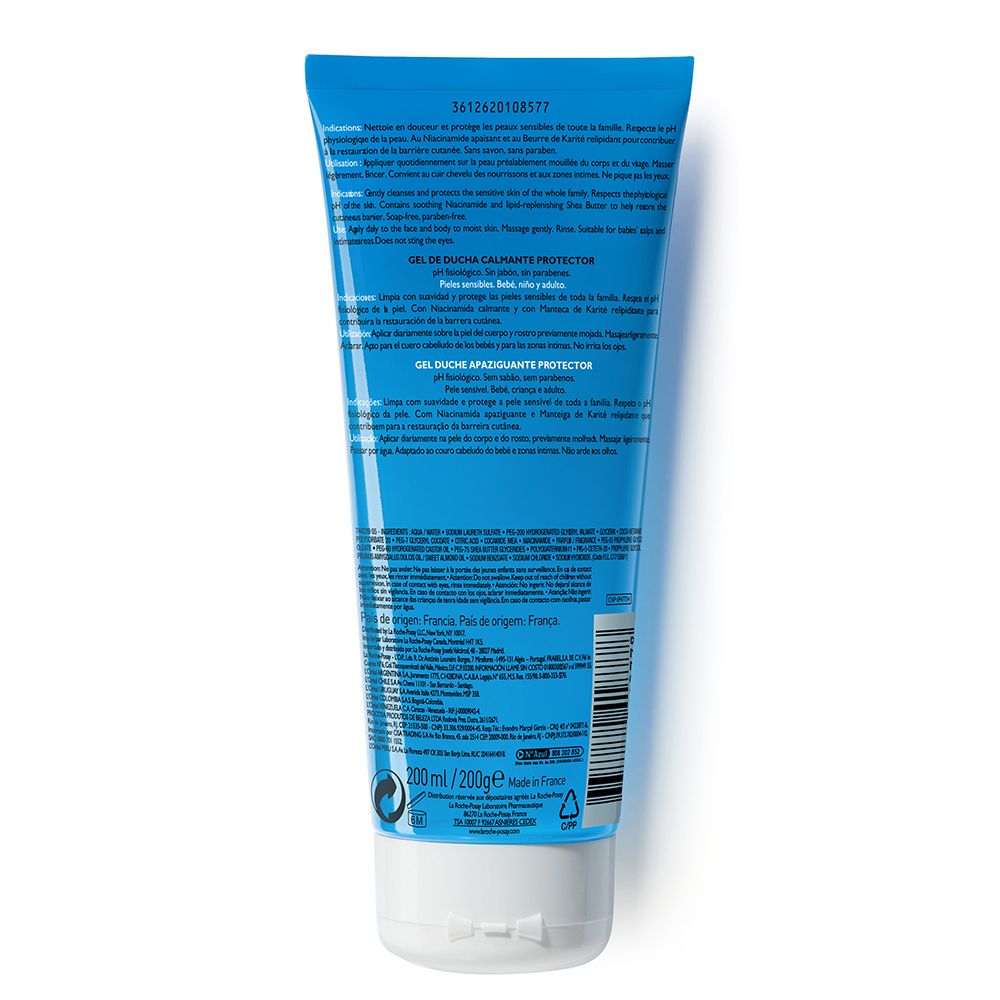 La Roche-Posay Lipikar Gel Lavante Lenitivo Protettivo 200 ml