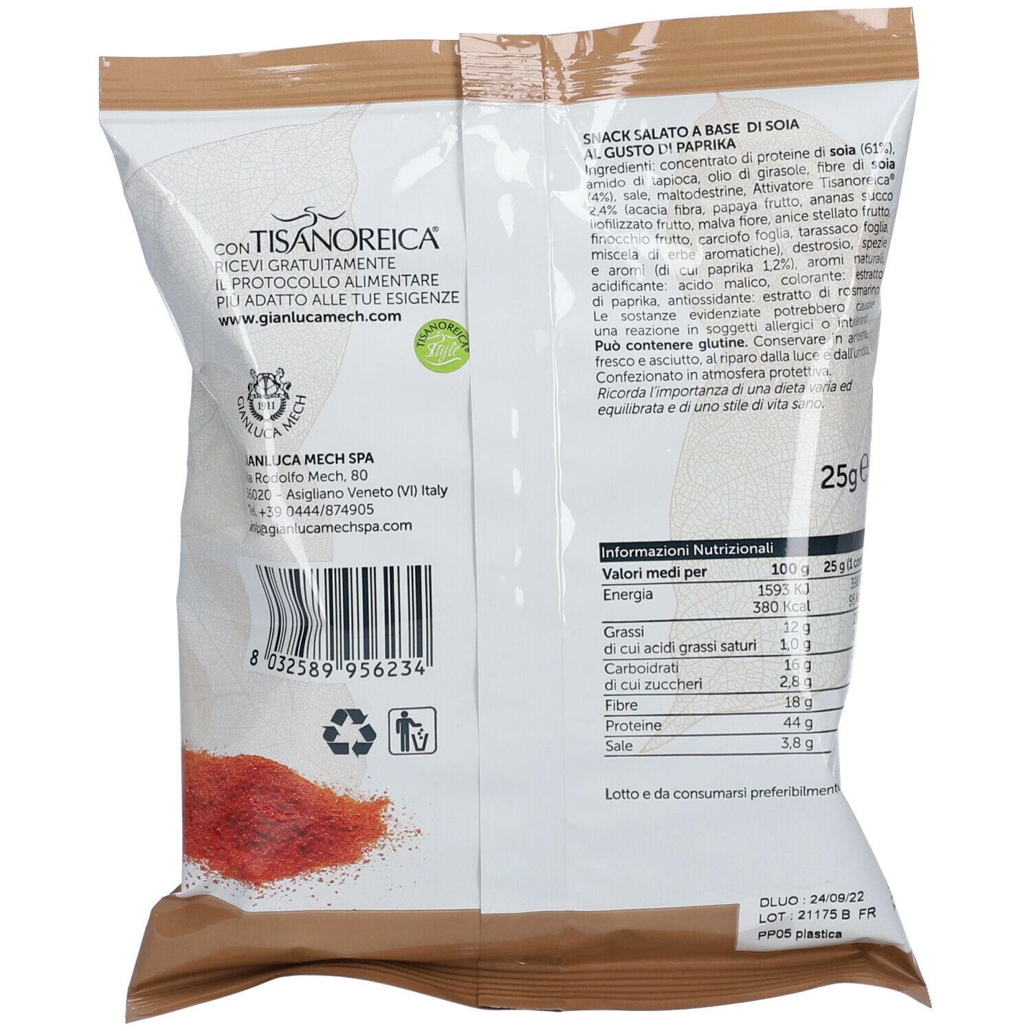 TISANOREICA® Snack Salato Paprika