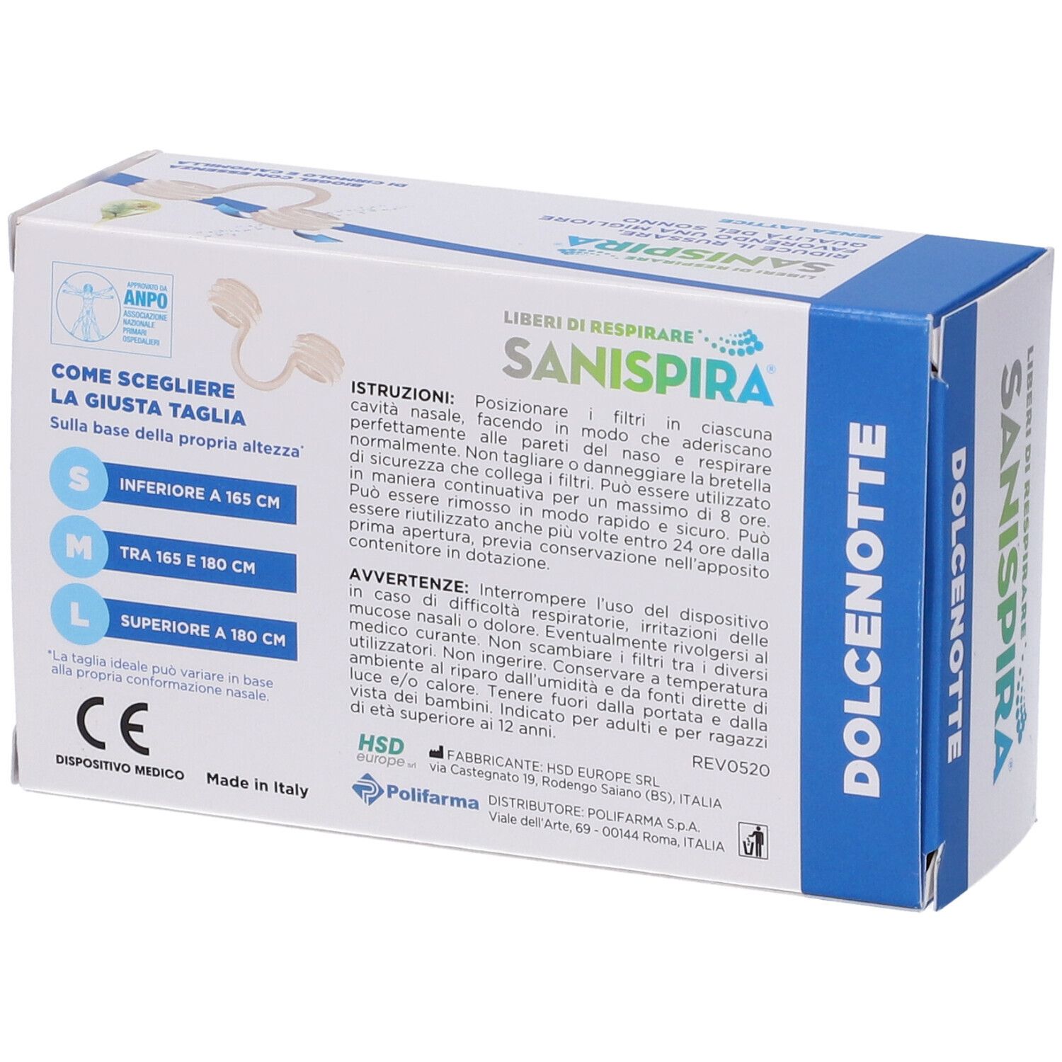 Sanispira Dolce Notte 10 Pezzi S