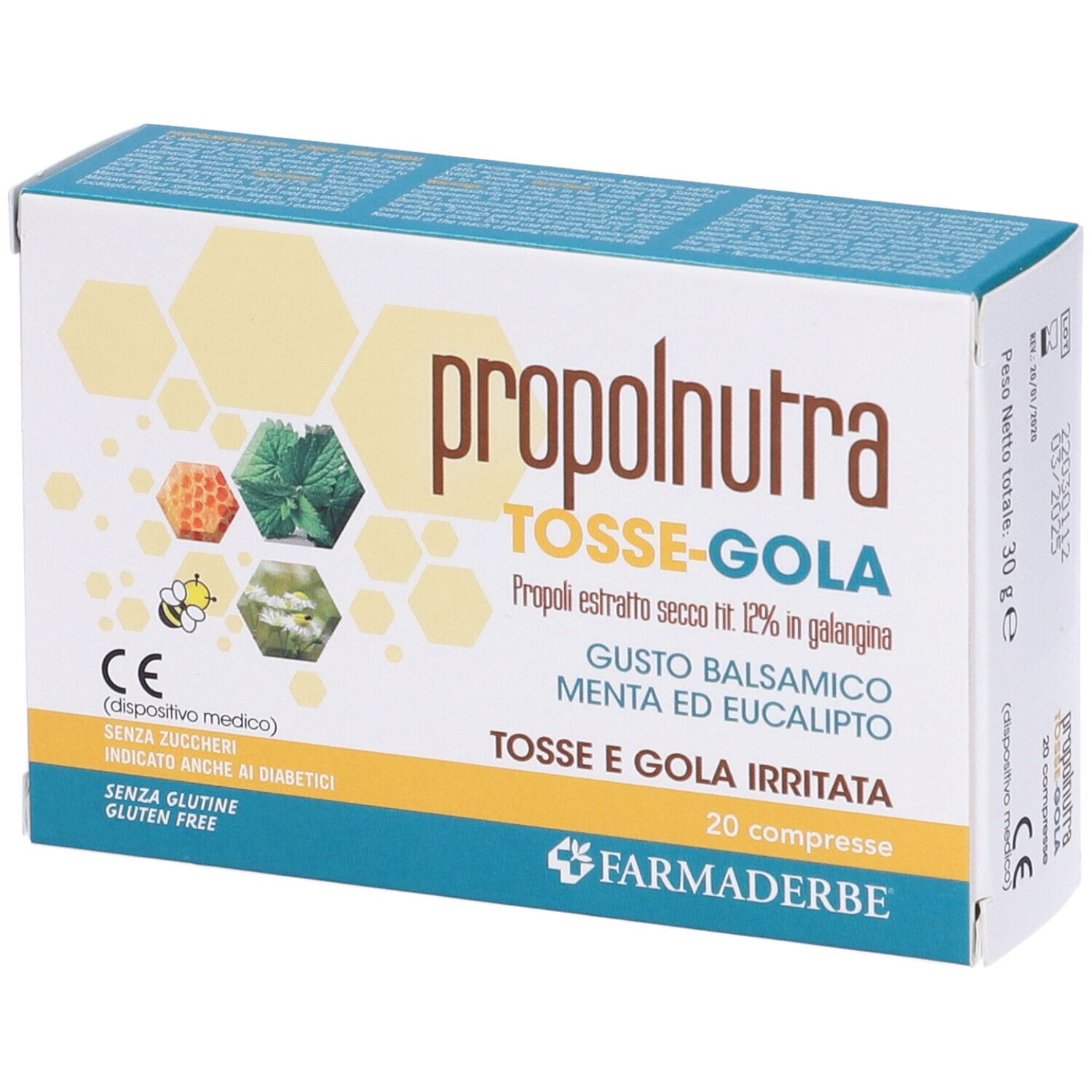 Propolnutra Tosse Gola 20Cpr