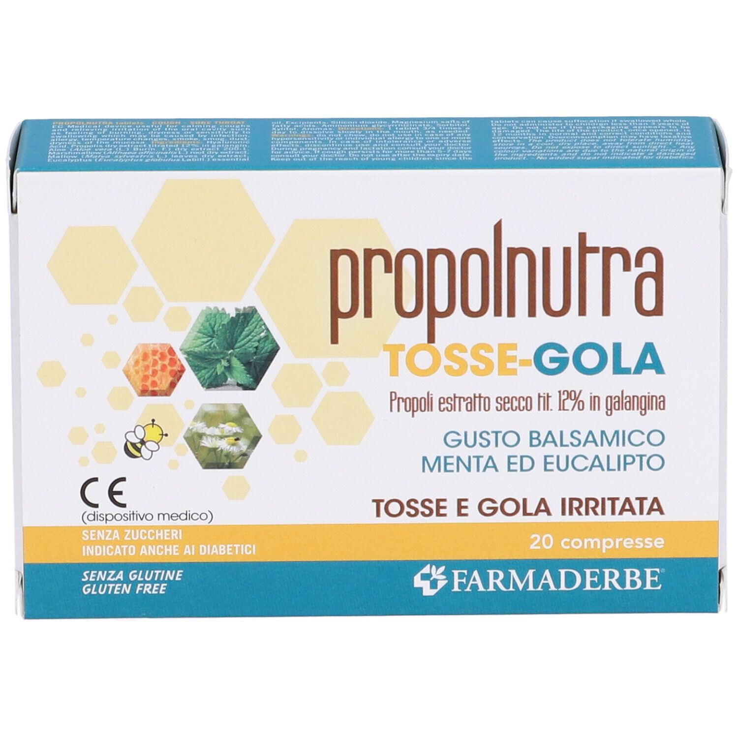 Propolnutra Tosse Gola 20Cpr