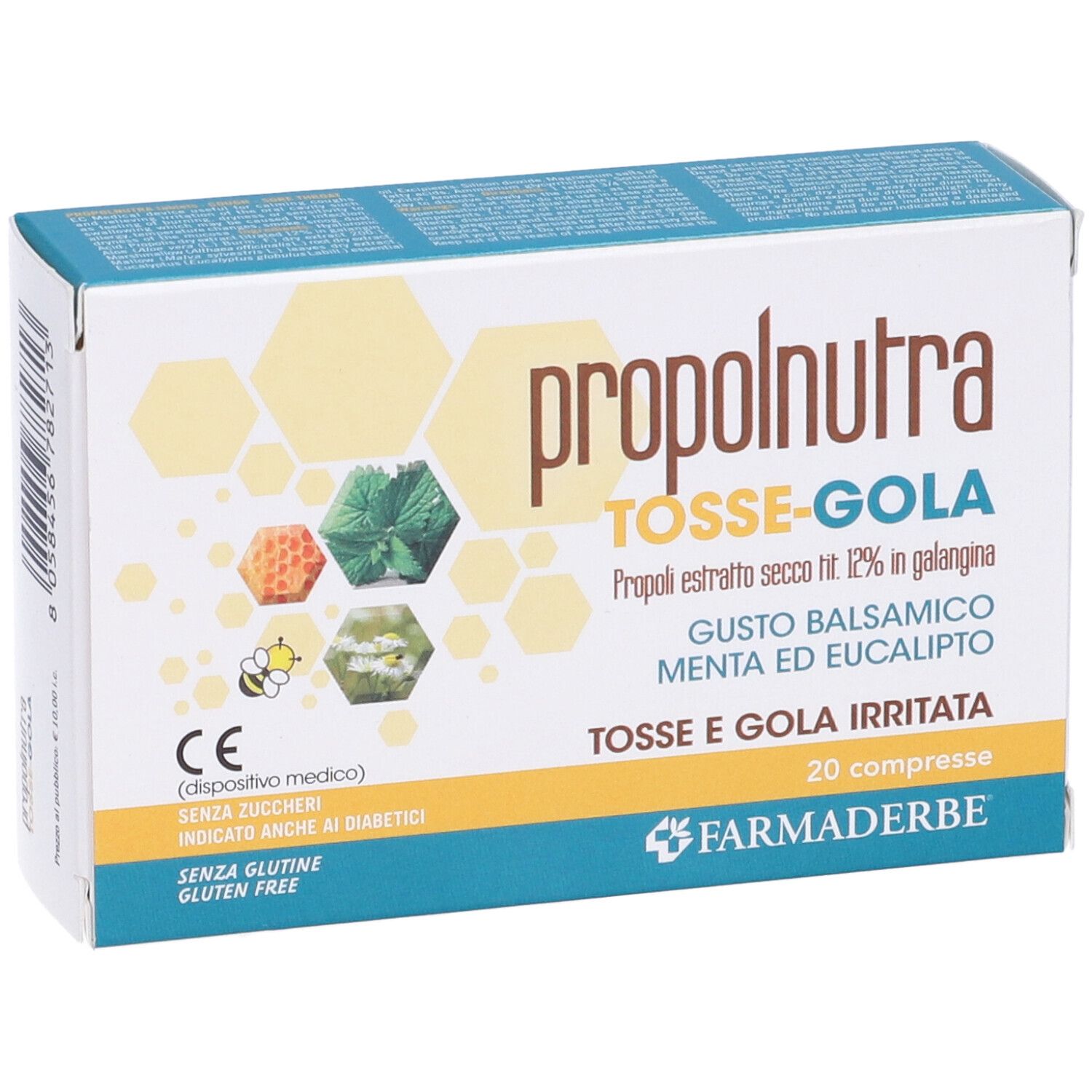 Propolnutra Tosse Gola 20Cpr