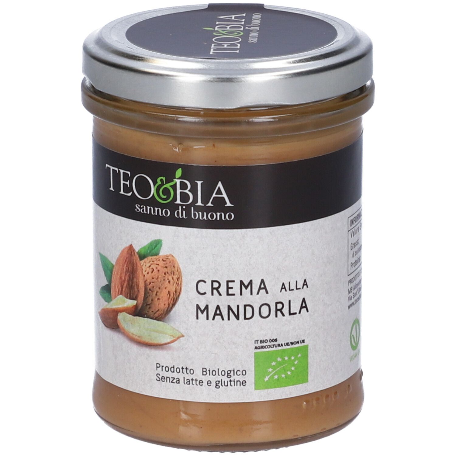 Crema Mandorla Teo&Bia Bio
