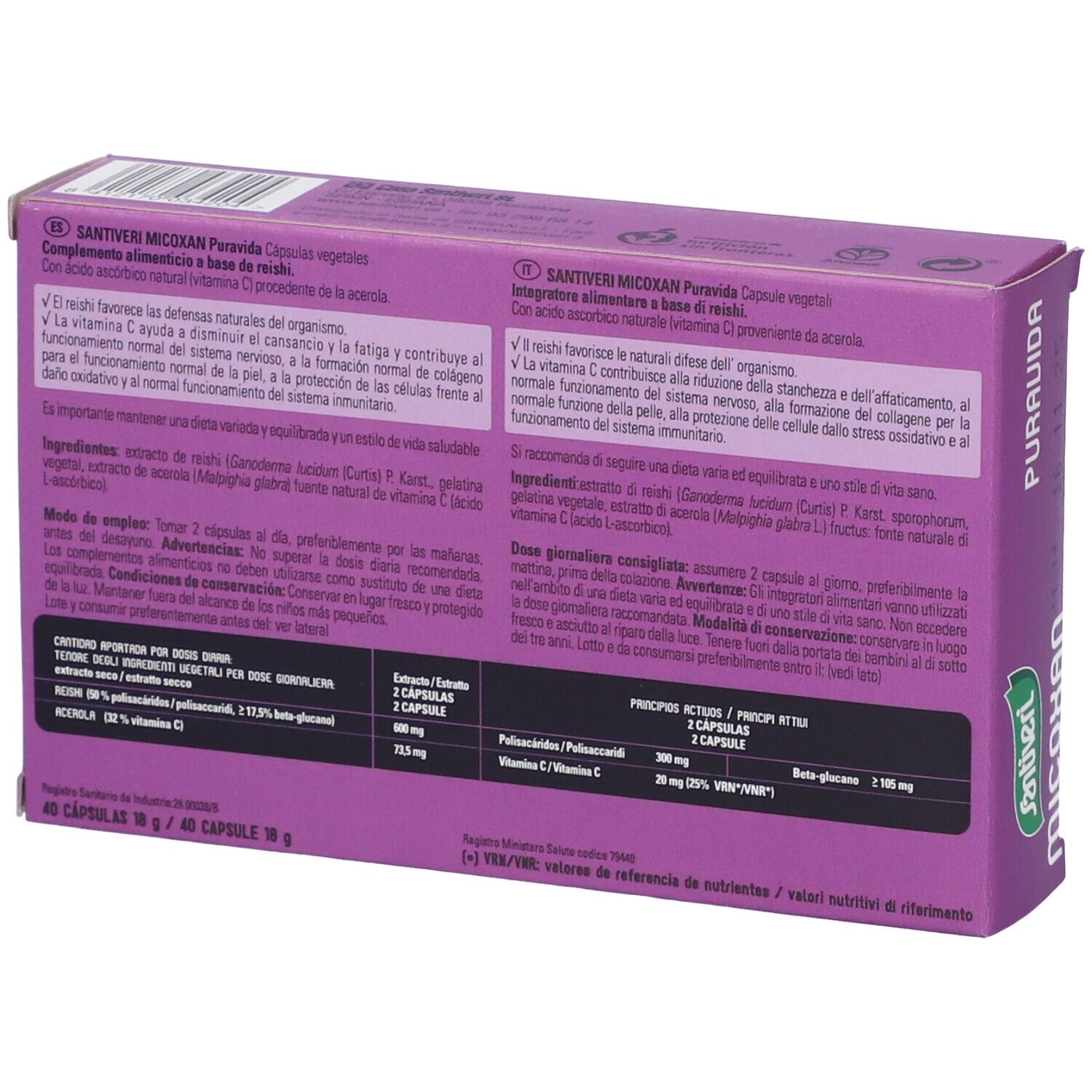 Santiveri Micoxan Puravida Capsule