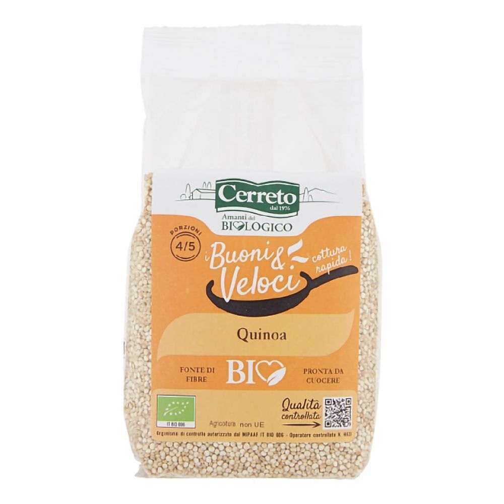 Cerreto Bio Quinoa Bianca Senza Glutine 300 G