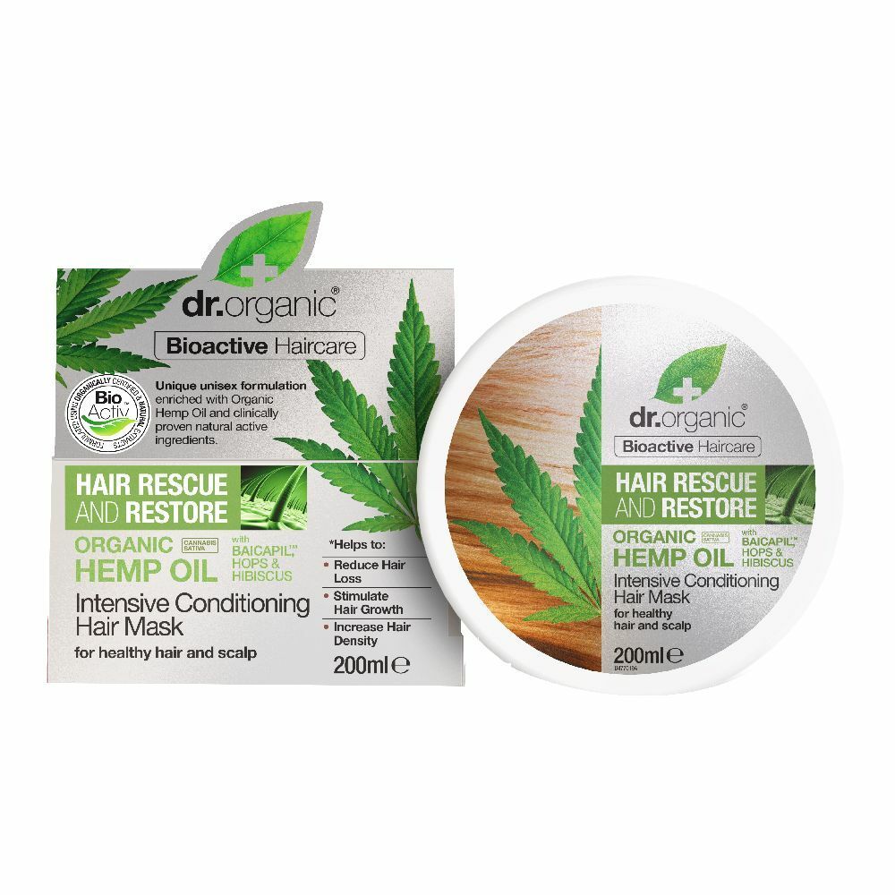 Dr. Organic® Hemp Oil Maschera Ristrutturante