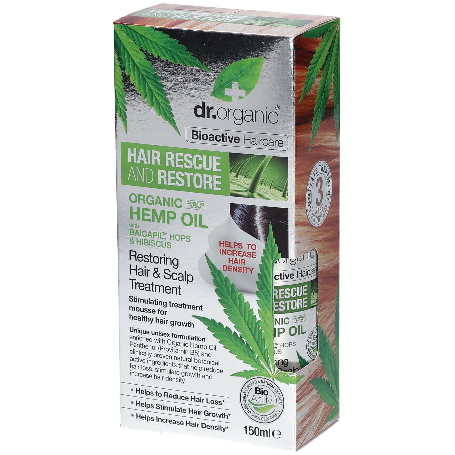 Dr. Organic® Hemp Oil Hair & Scalp Treatment