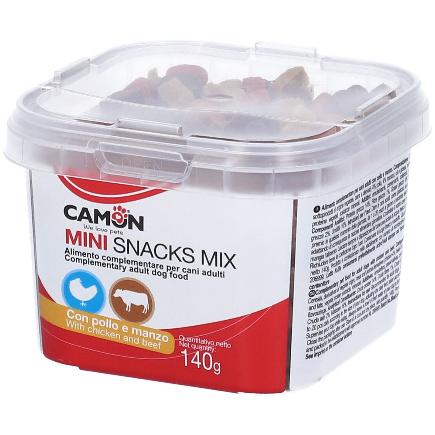 Snackbox Trai Hearts 140 G
