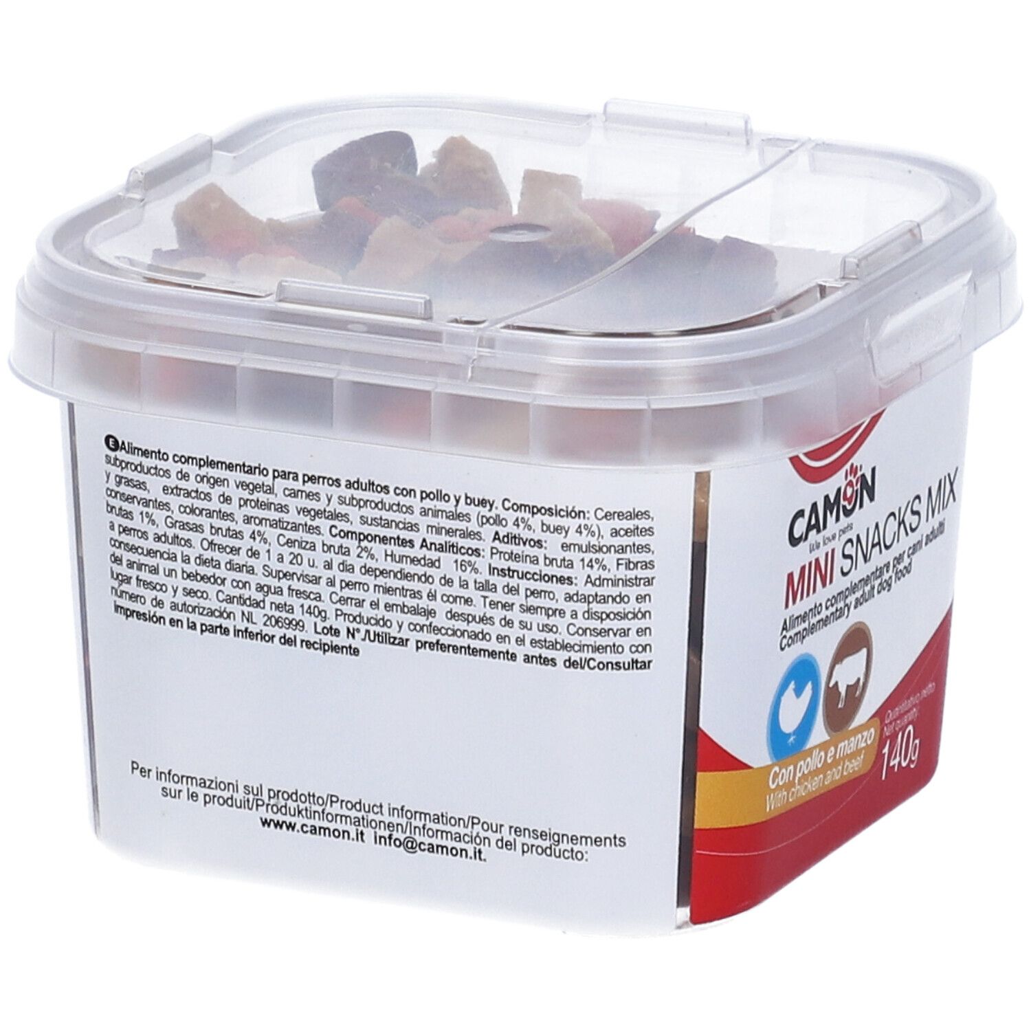 Snackbox Trai Hearts 140 G