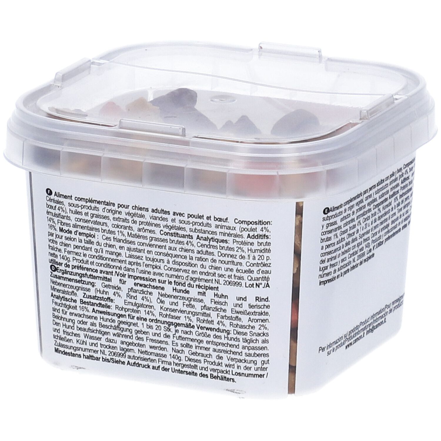 Snackbox Trai Hearts 140 G