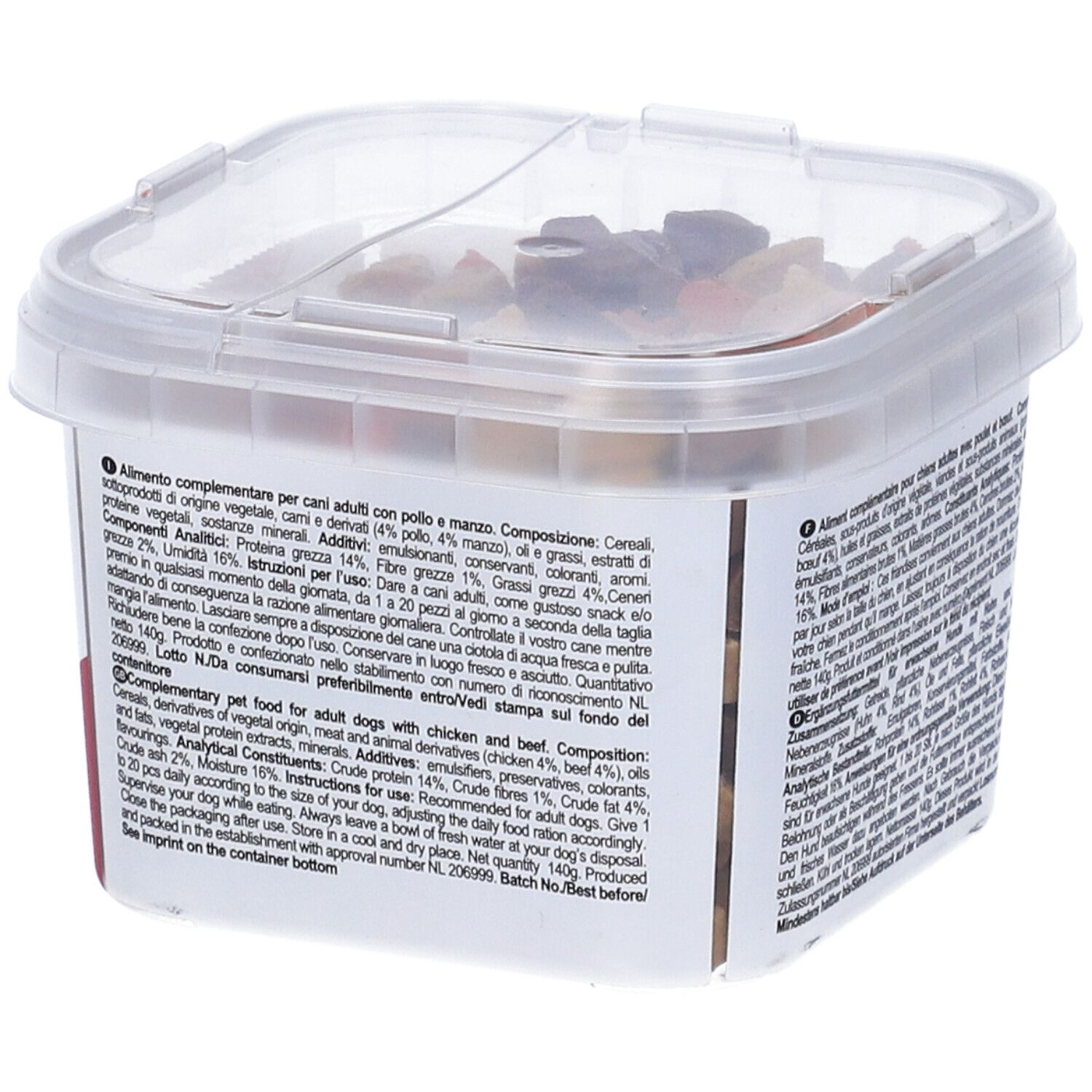 Snackbox Trai Hearts 140 G