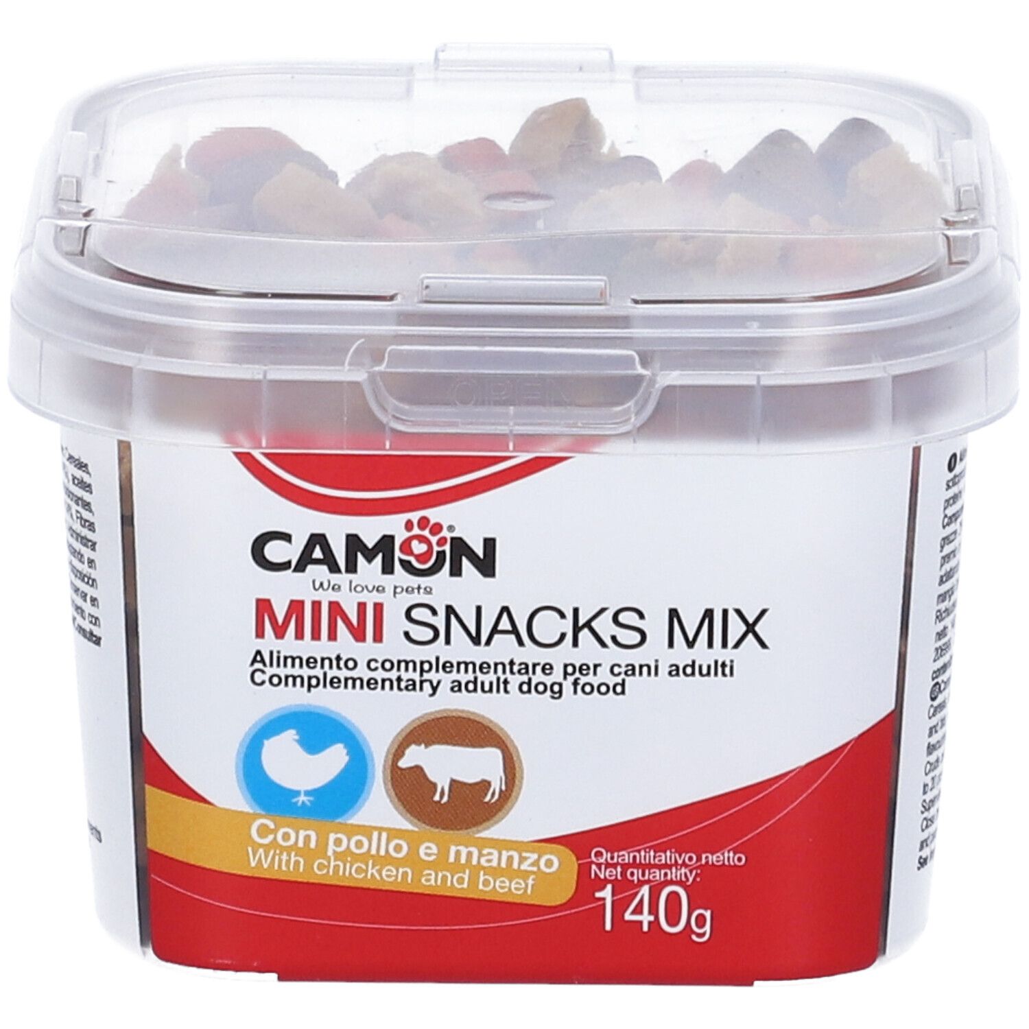 Snackbox Trai Hearts 140 G