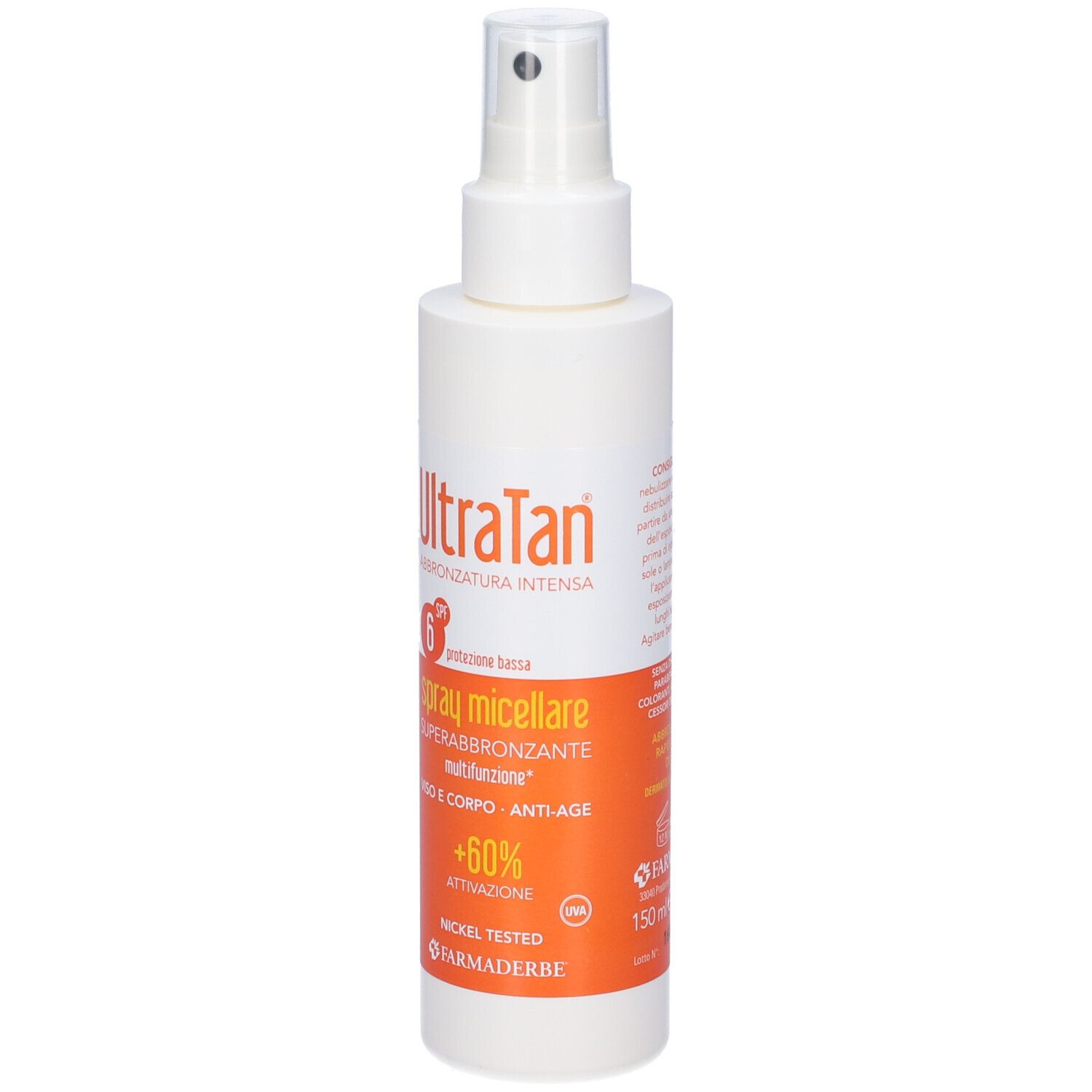 Ultra Tan Spf6 Spray Micell Mu